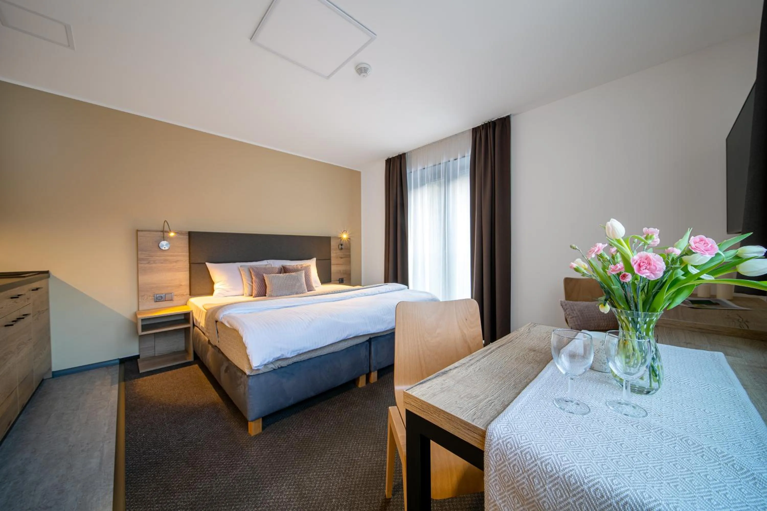 Bed in Hotel Zelený potok