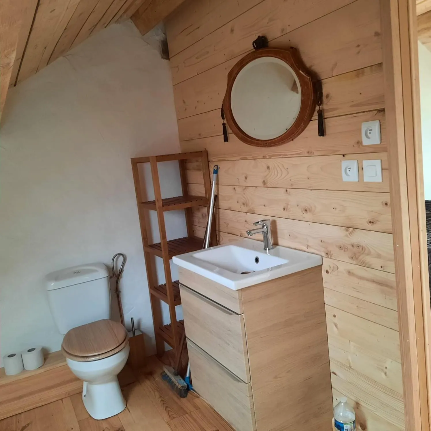 Bathroom in Chambre d'hôte Le Châtaignier