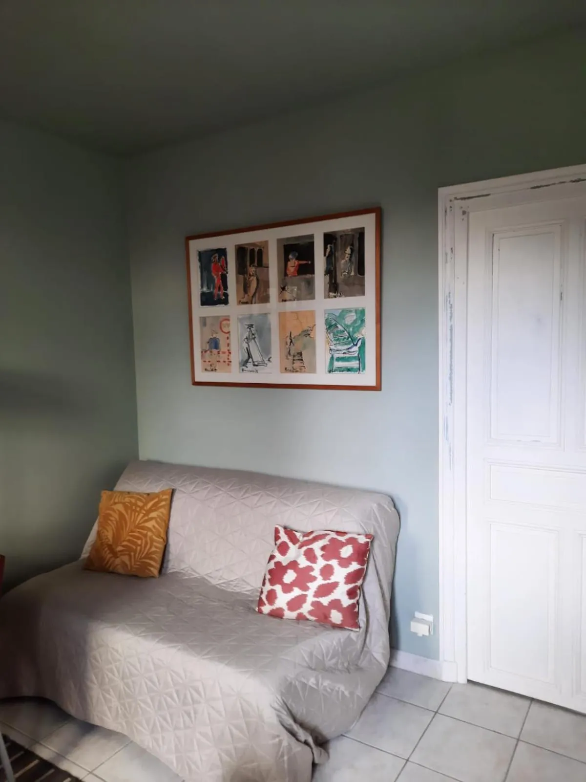 Seating area in Chambre d'hôte Le Châtaignier