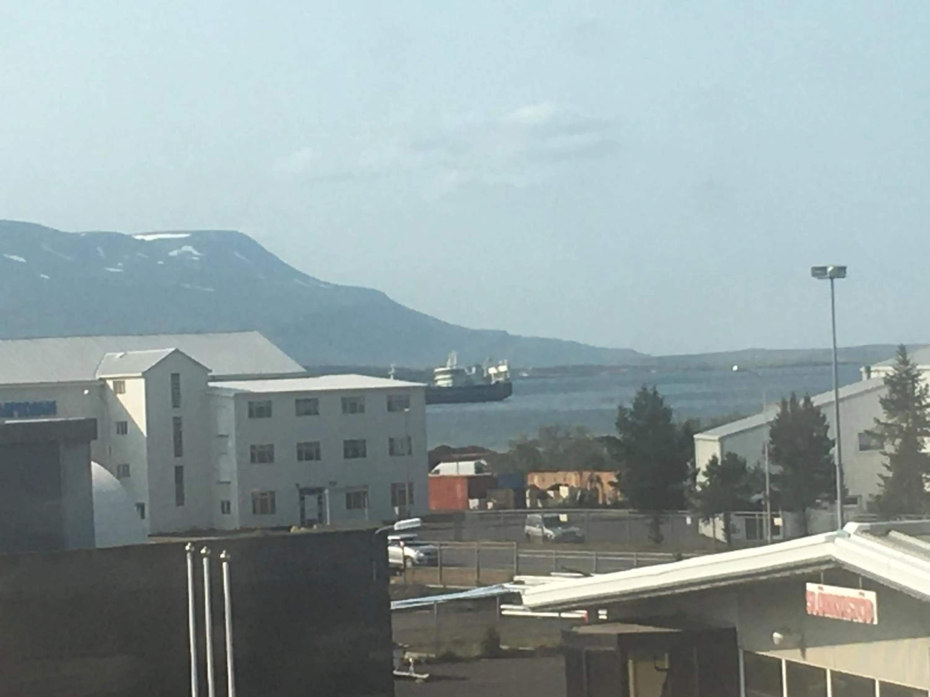 View (from property/room) in Akureyri Lux Apartments with hot tub access
