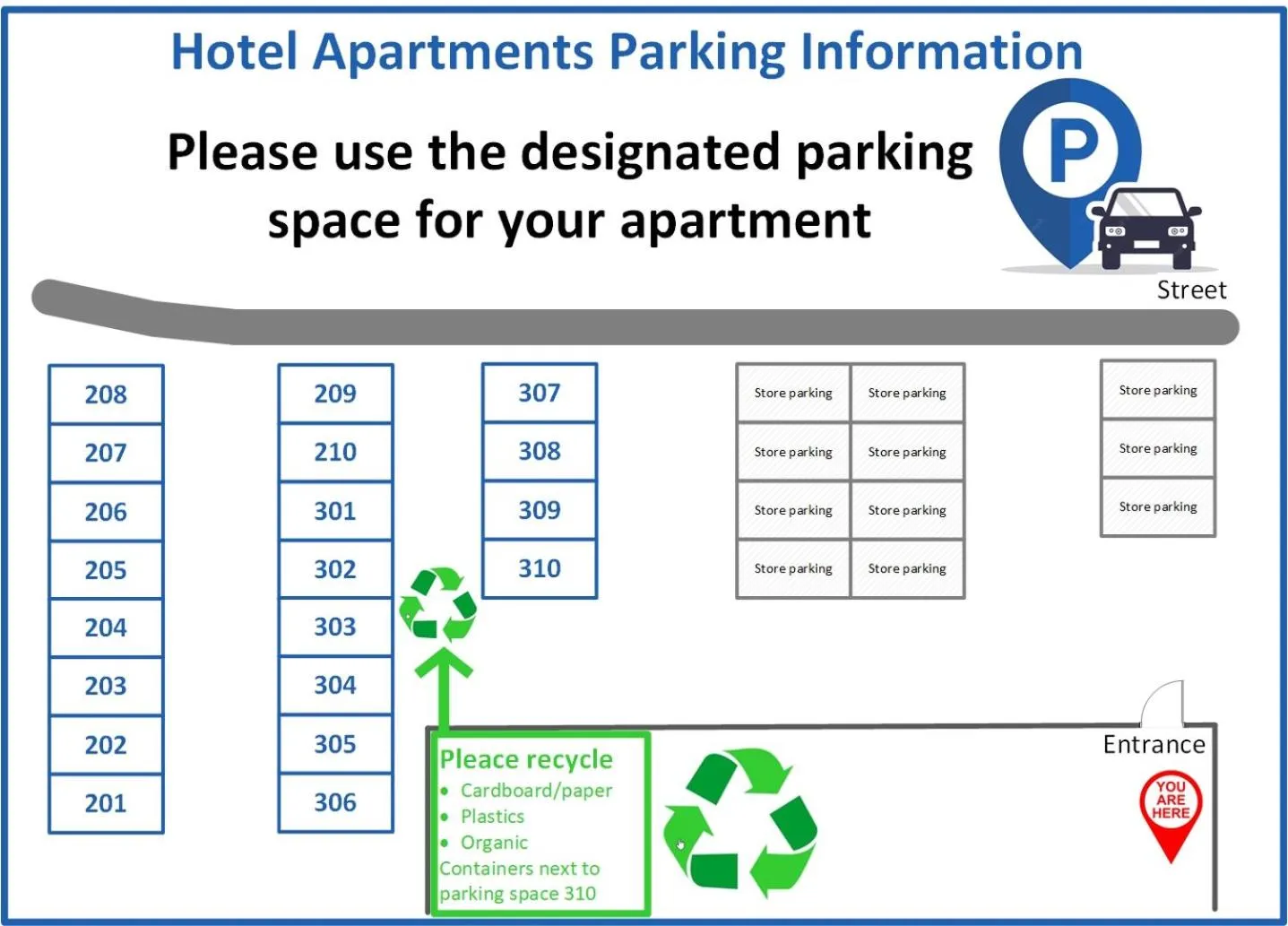 Parking in Akureyri Lux Apartments with hot tub access