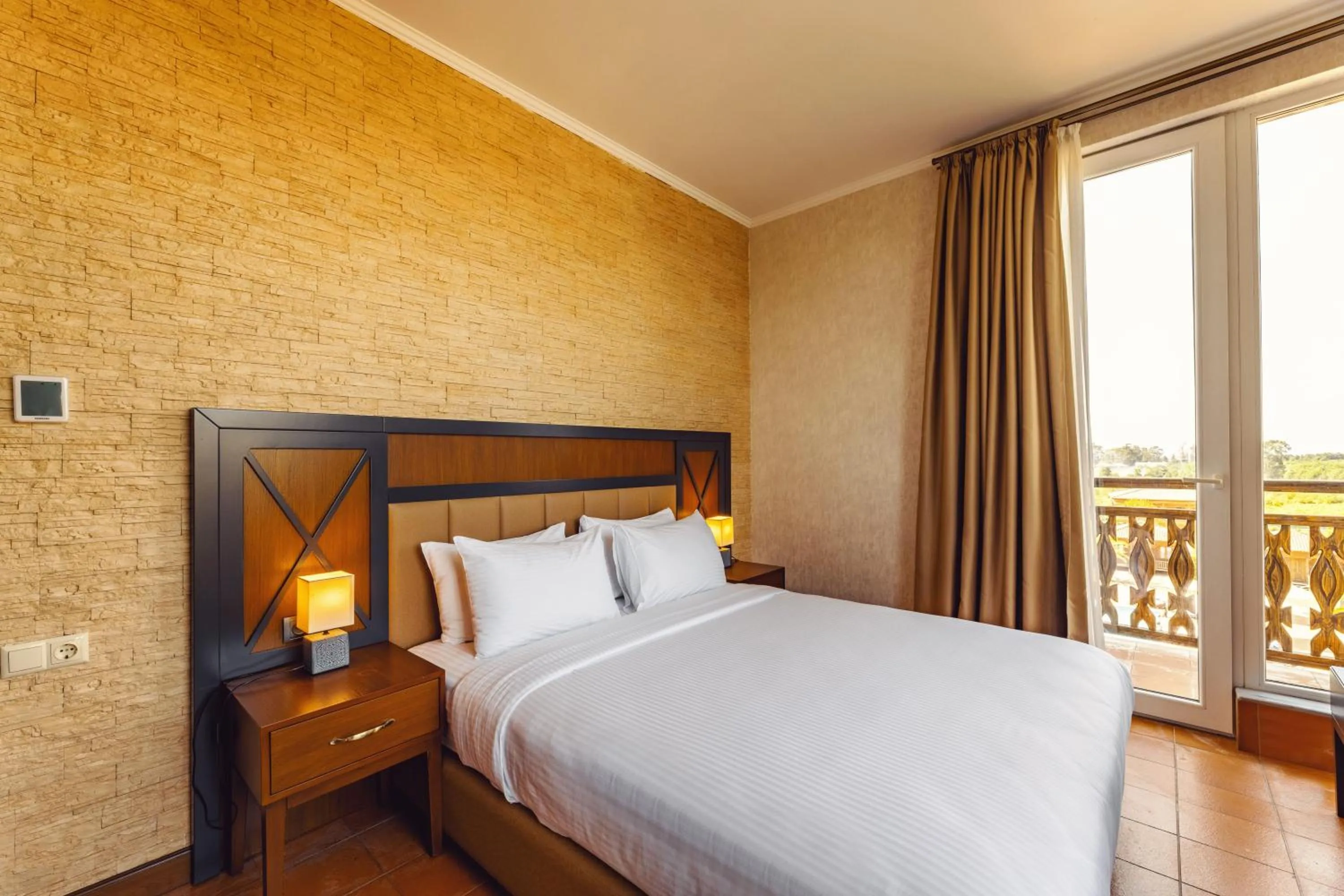 Balcony/Terrace in Hotel Chateau Kvirike