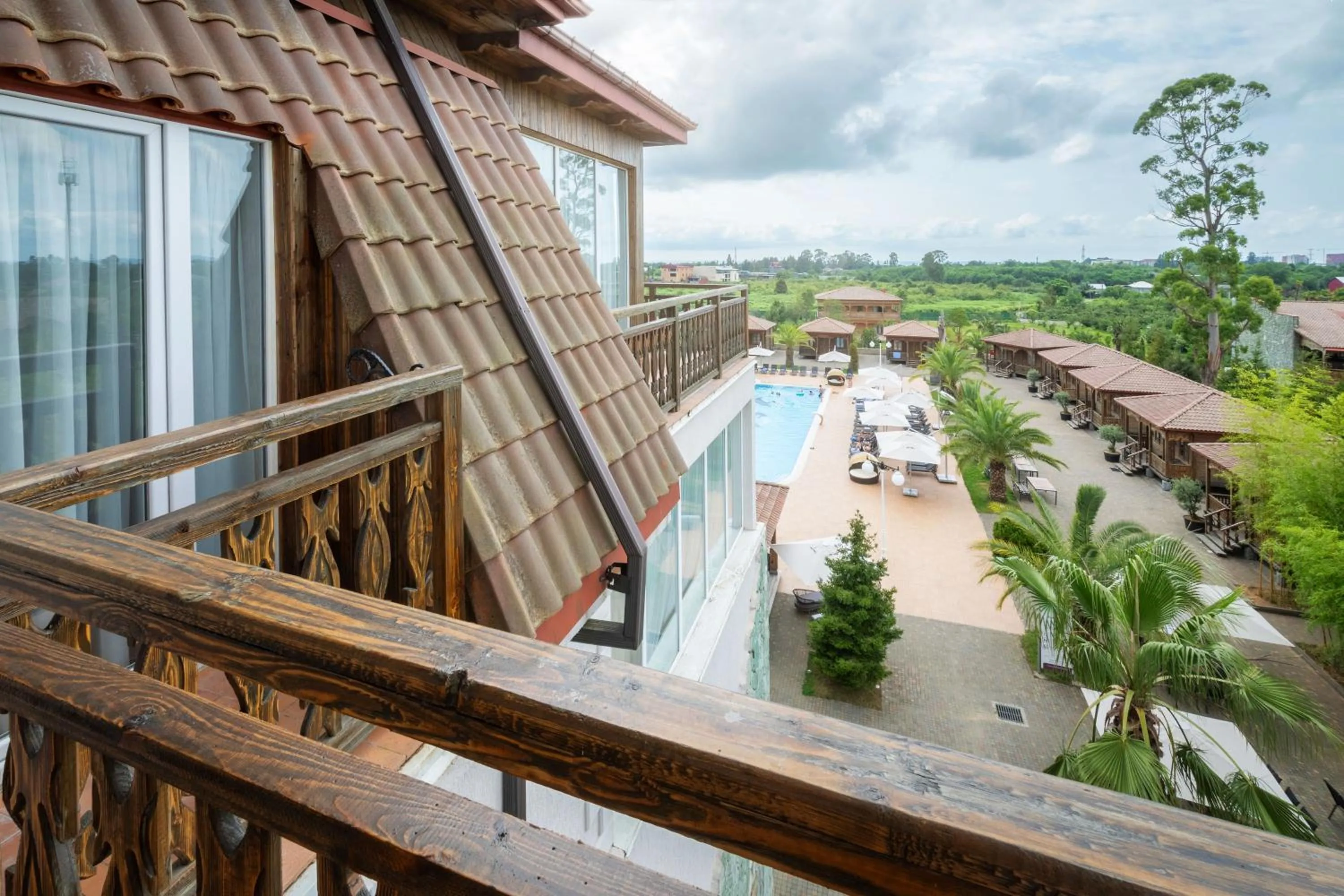 View (from property/room) in Hotel Chateau Kvirike