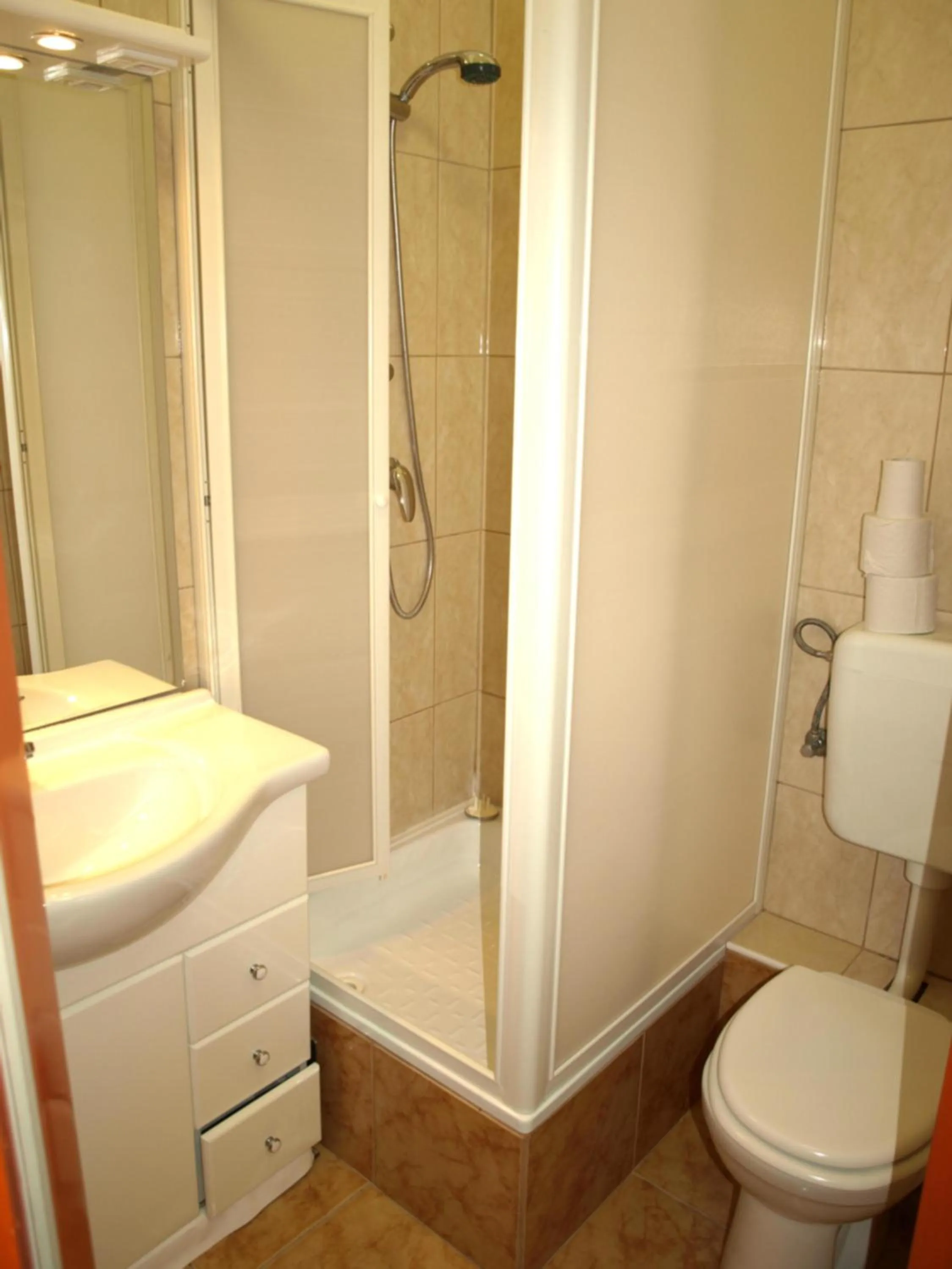 Bathroom in Pension Gross