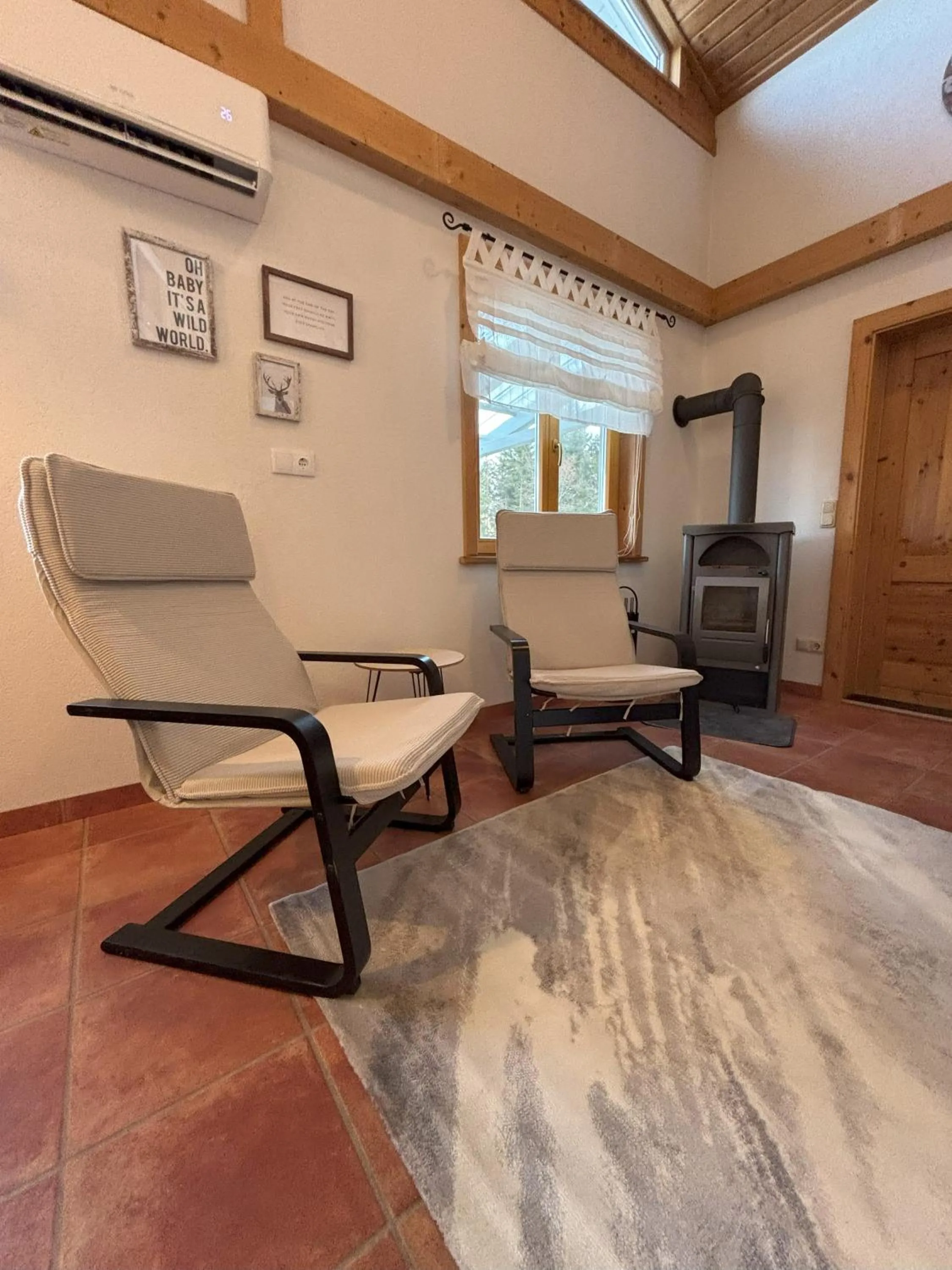 Living room in Kantor Village am Millstätter See - Boutique-Chalets und Lodges