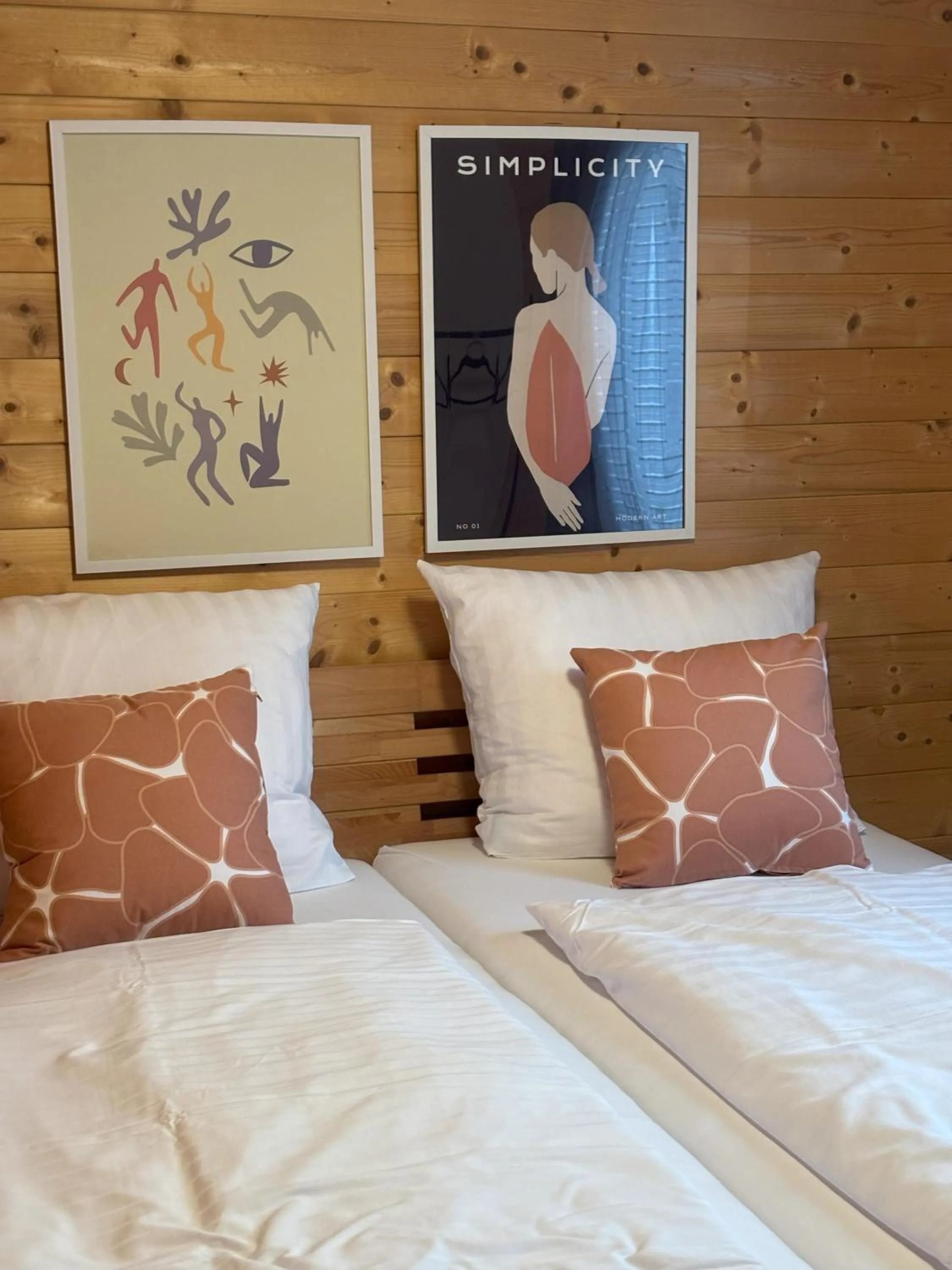 Bedroom, Bed in Kantor Village am Millstätter See - Boutique-Chalets und Lodges