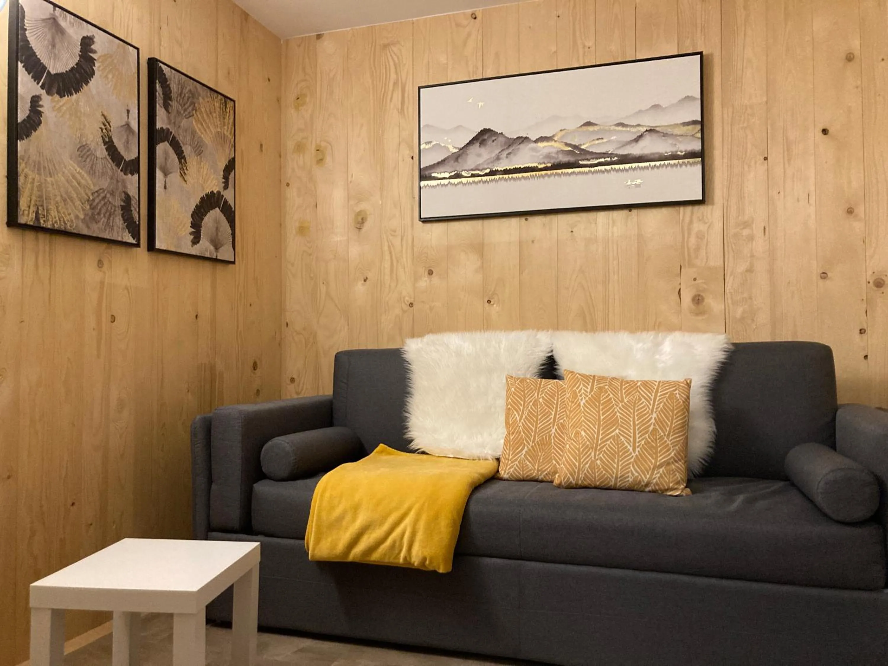 Seating area in Kantor Village am Millstätter See - Boutique-Chalets und Lodges