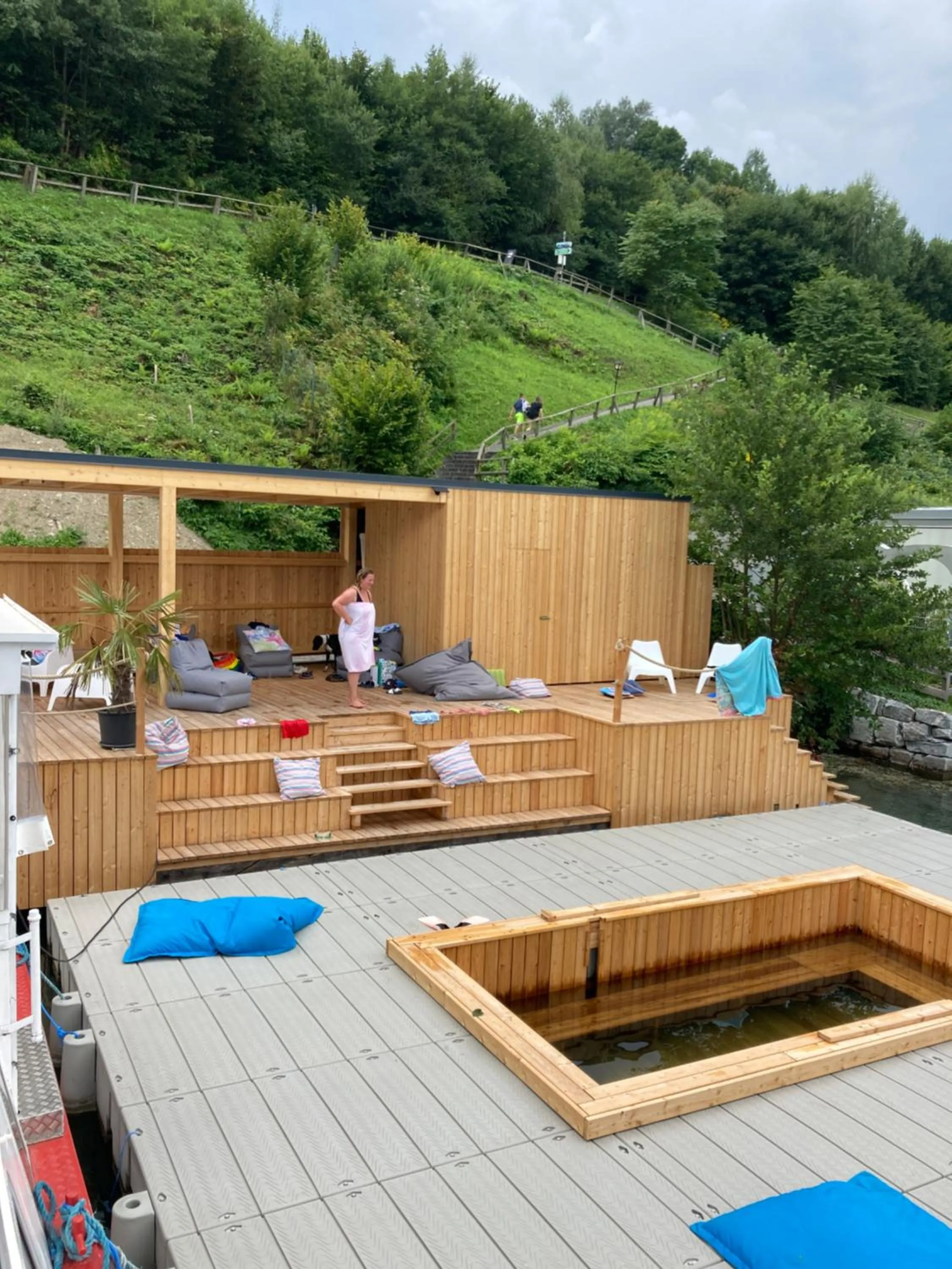 Beach in Kantor Village am Millstätter See - Boutique-Chalets und Lodges