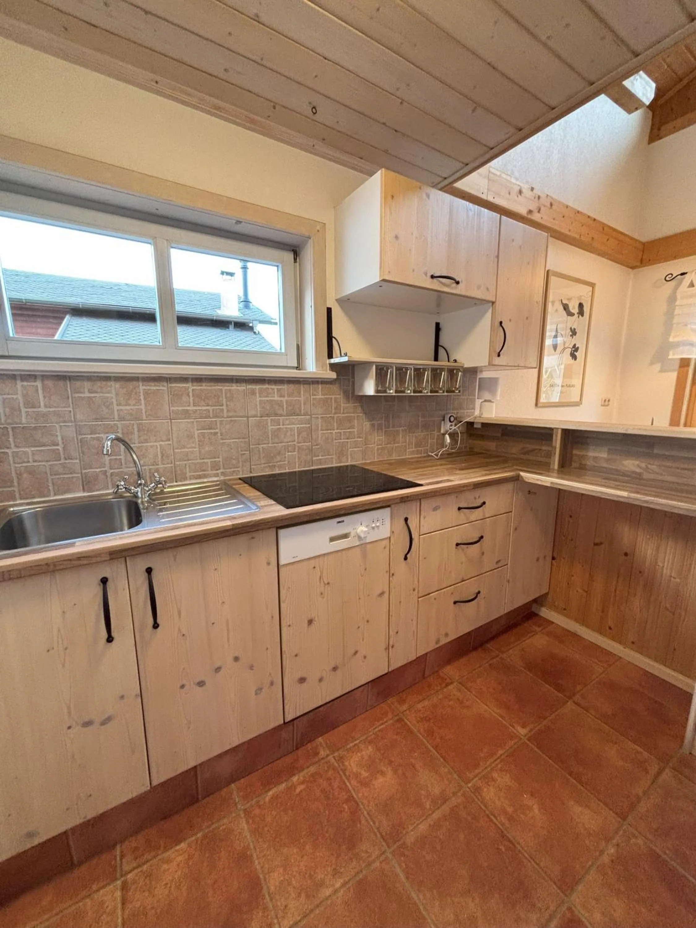 Kitchen or kitchenette in Kantor Village am Millstätter See - Boutique-Chalets und Lodges