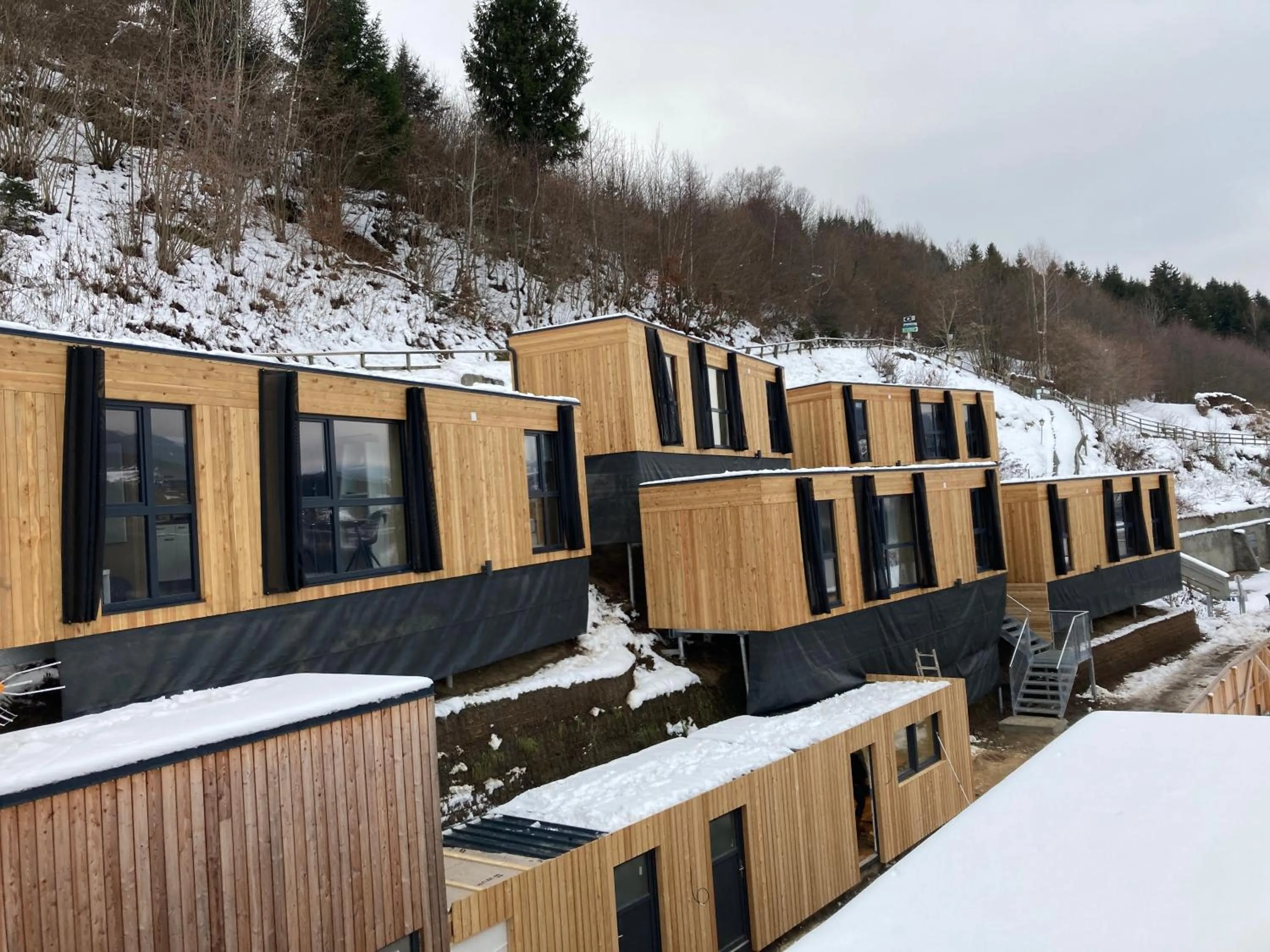 Property building in Kantor Village am Millstätter See - Boutique-Chalets und Lodges