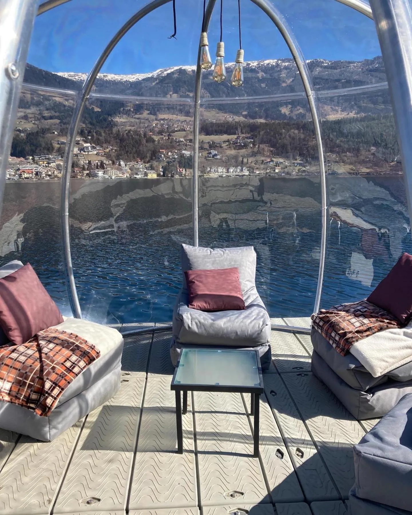 Swimming pool in Kantor Village am Millstätter See - Boutique-Chalets und Lodges