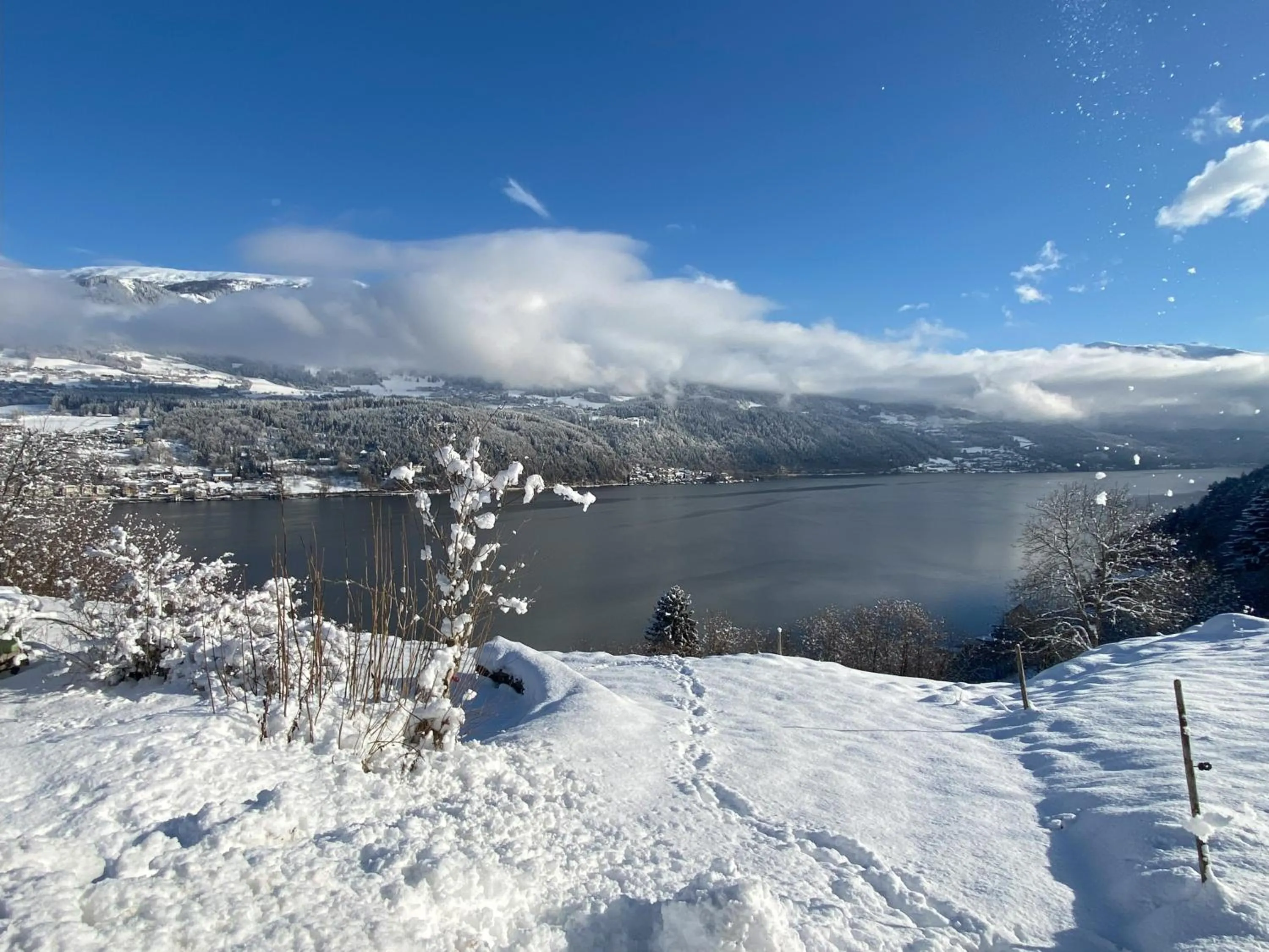 View (from property/room) in Kantor Village am Millstätter See - Boutique-Chalets und Lodges