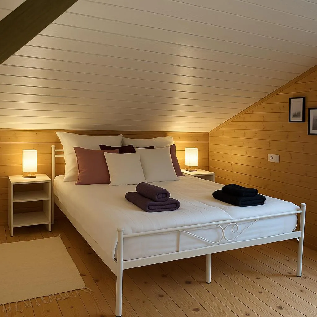 Bed in Kantor Village am Millstätter See - Boutique-Chalets und Lodges
