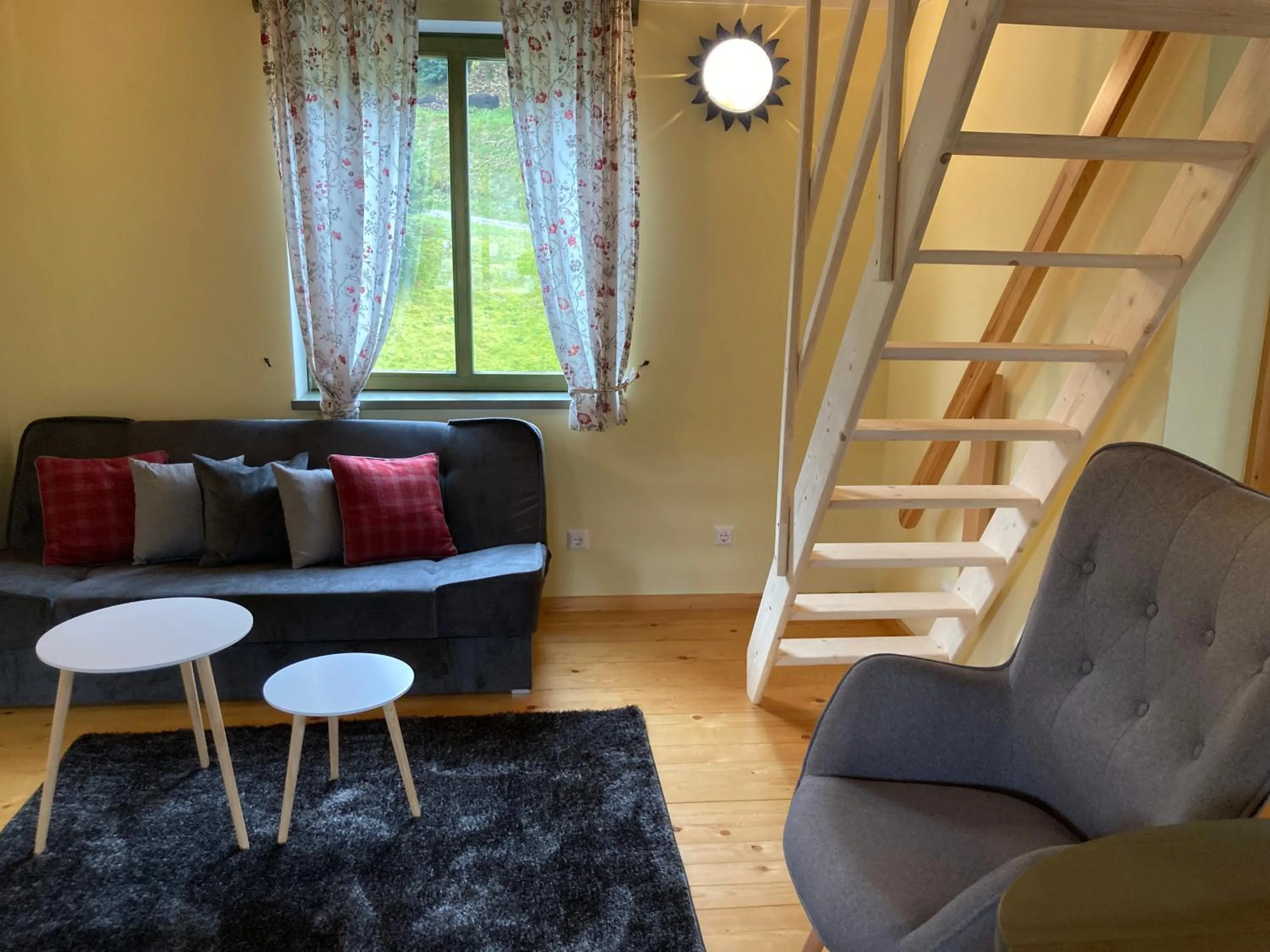 Living room in Kantor Village am Millstätter See - Boutique-Chalets und Lodges