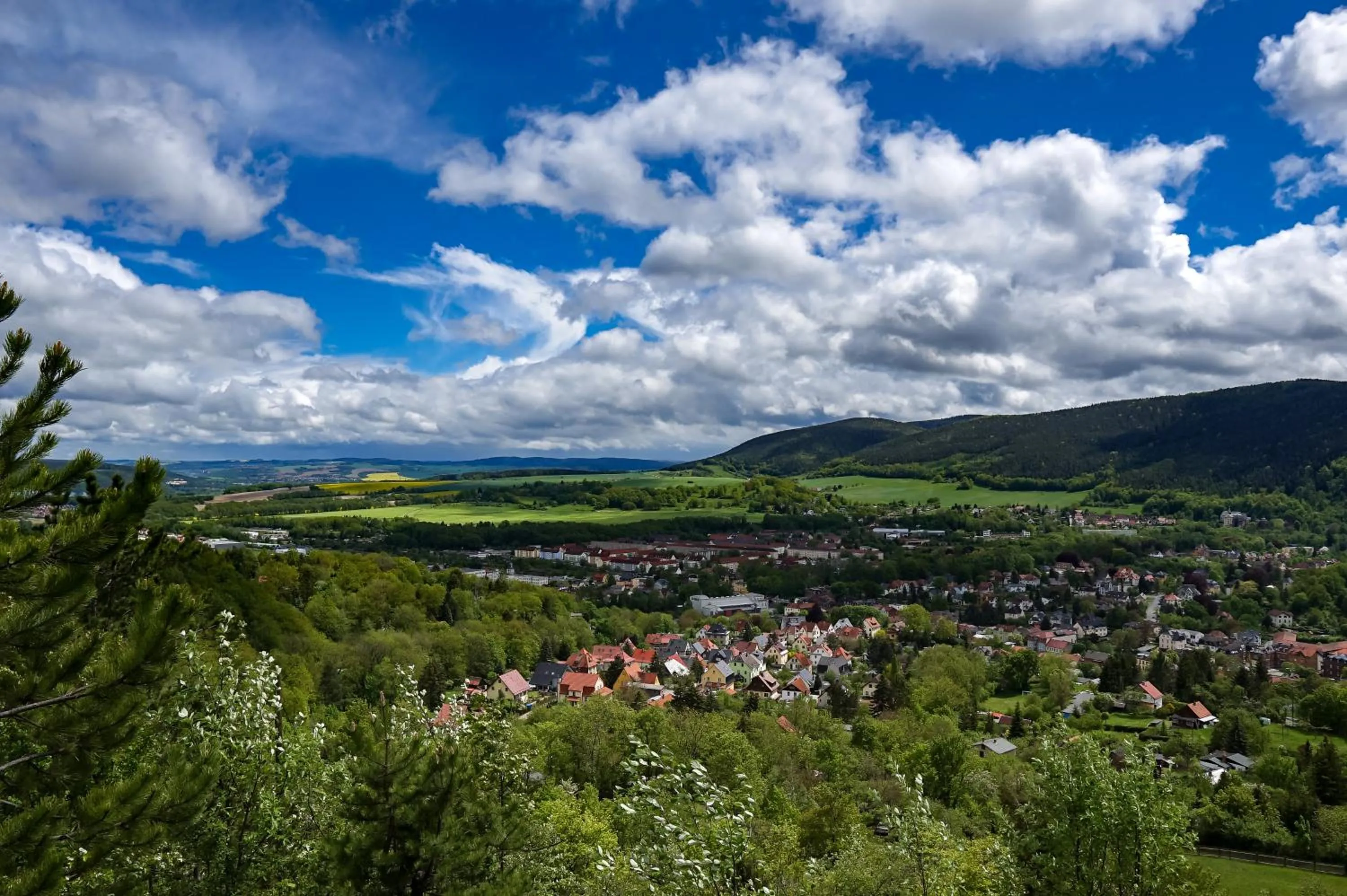 Bird's eye view in Villa Frieden Hotel & Seminarhaus