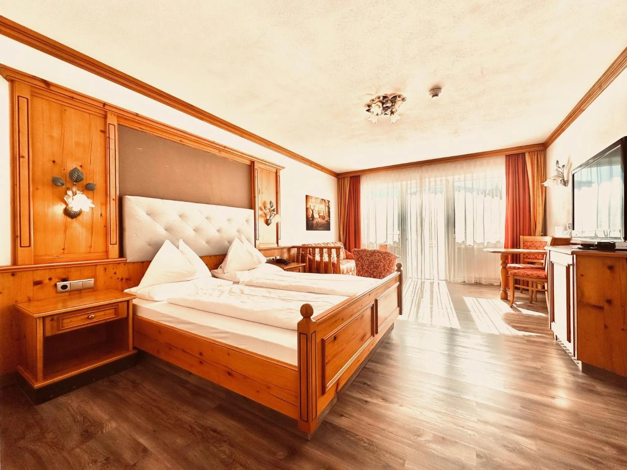 Bed in Hotel Das Urbisgut