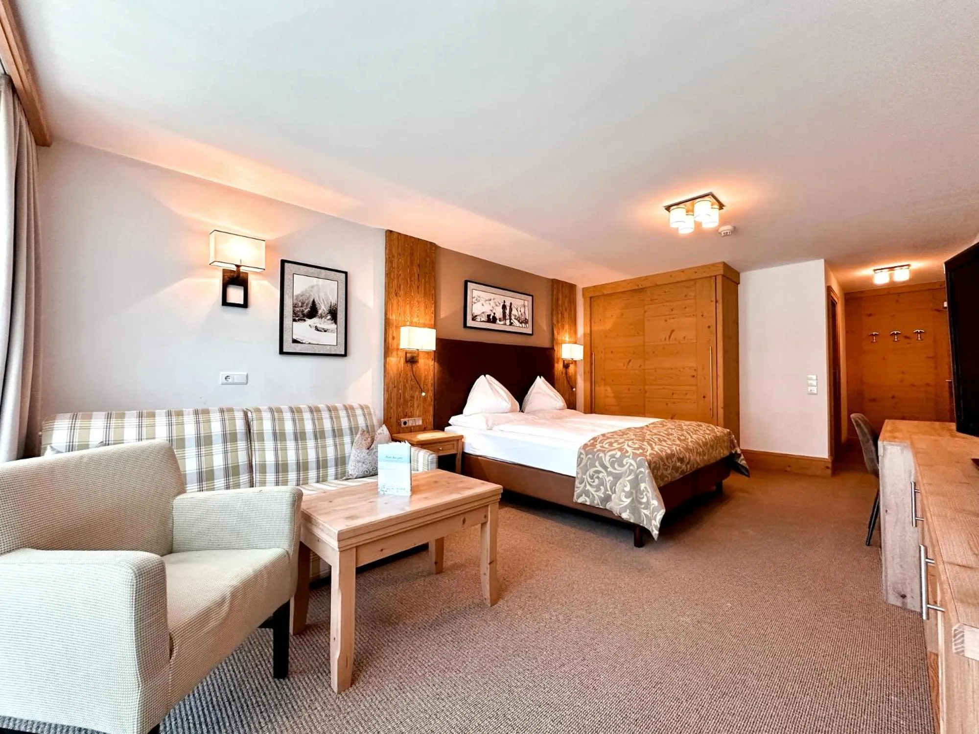 Bed in Hotel Das Urbisgut