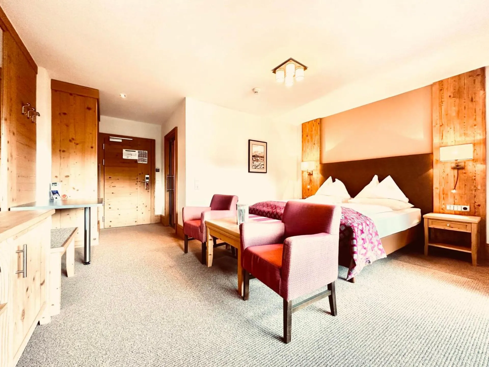 Bed in Hotel Das Urbisgut