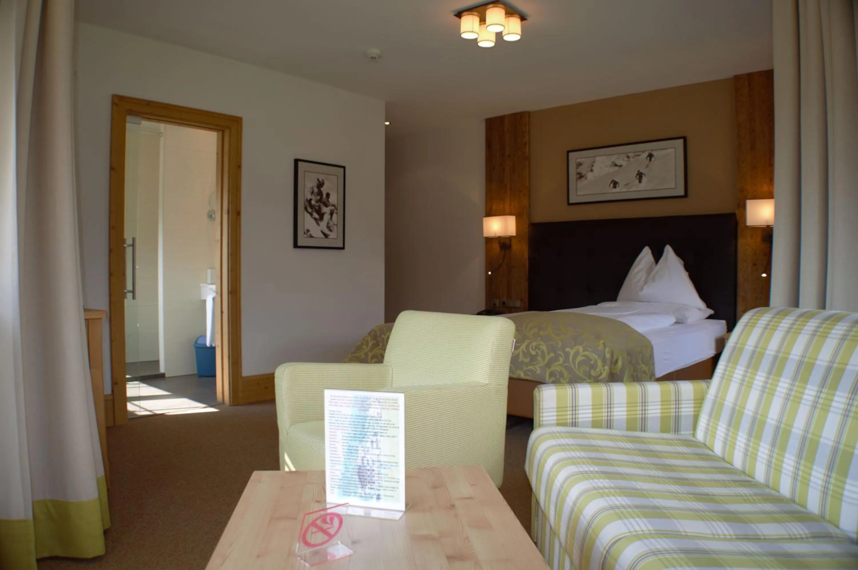 Bed in Hotel Das Urbisgut