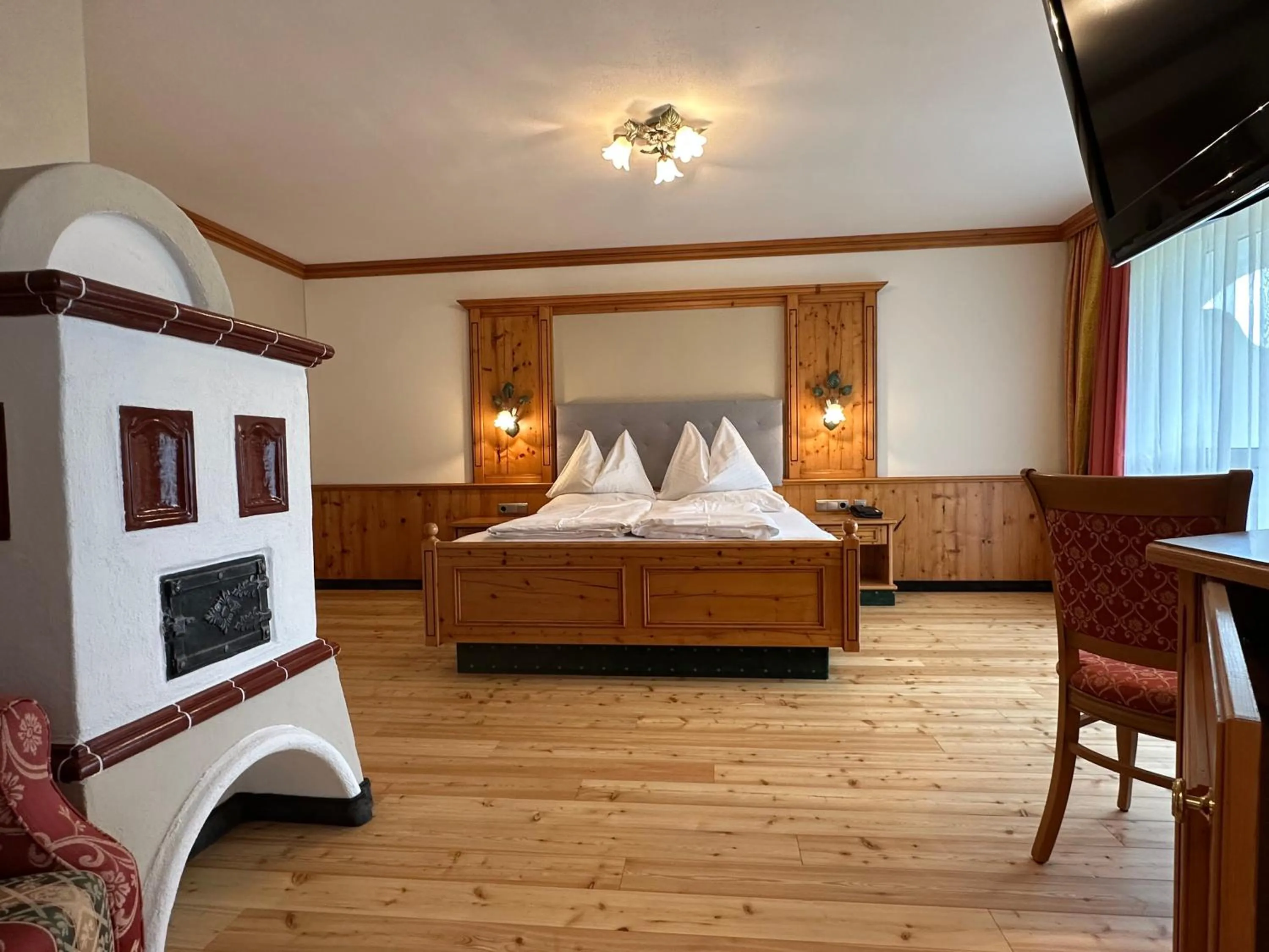 Bed in Hotel Das Urbisgut