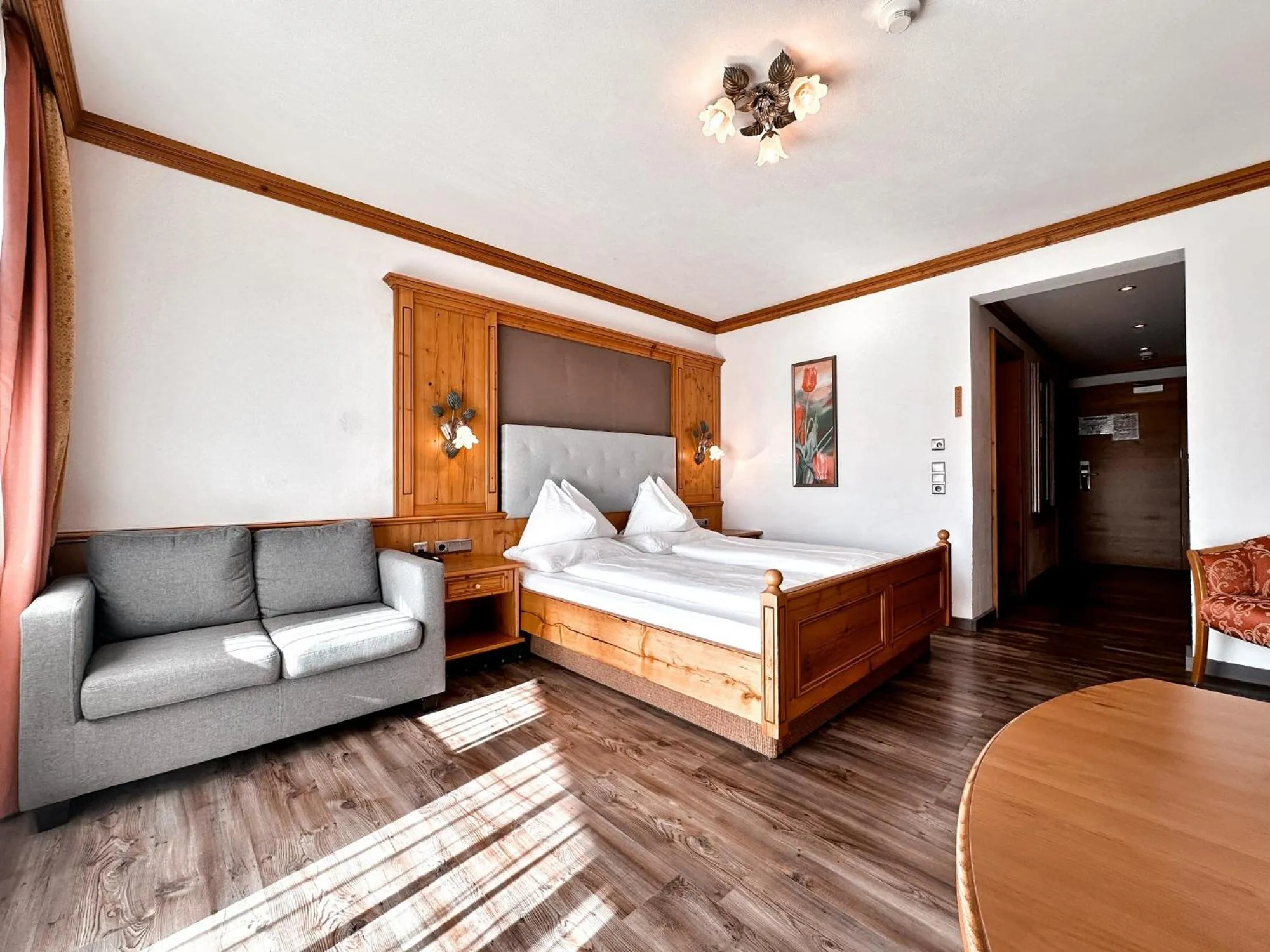 Bed in Hotel Das Urbisgut