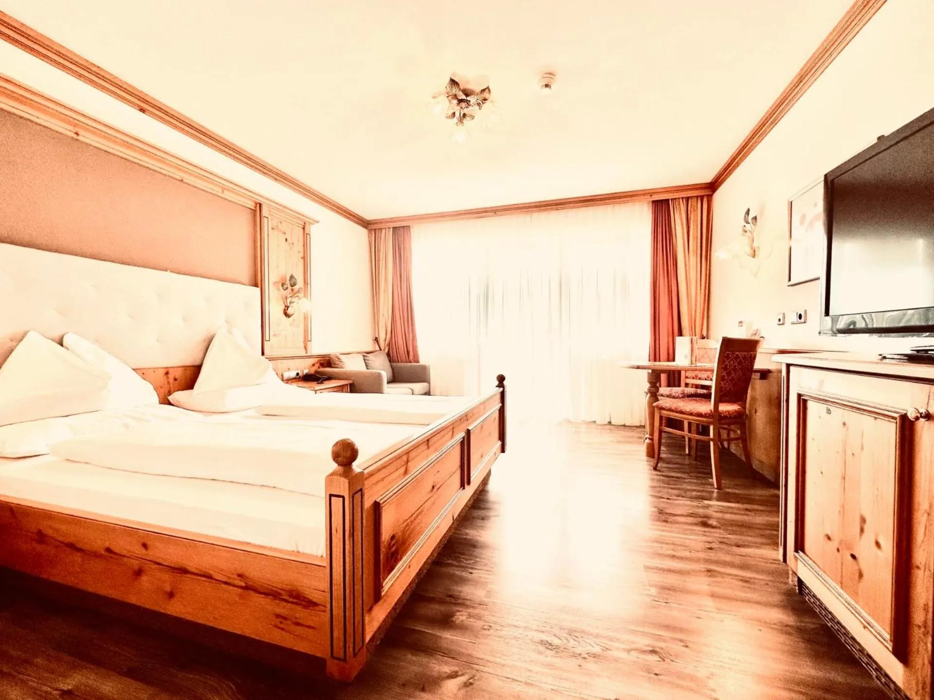 Bed in Hotel Das Urbisgut