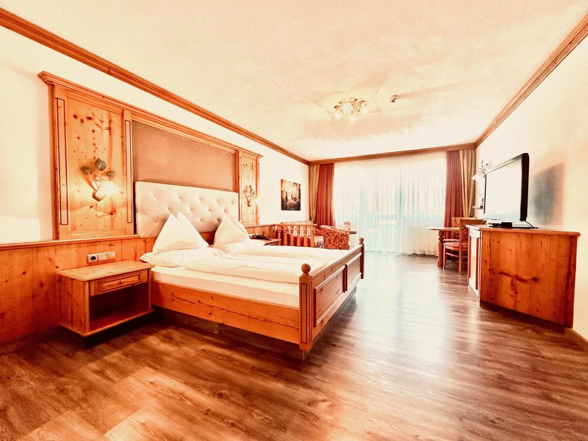 Bed in Hotel Das Urbisgut