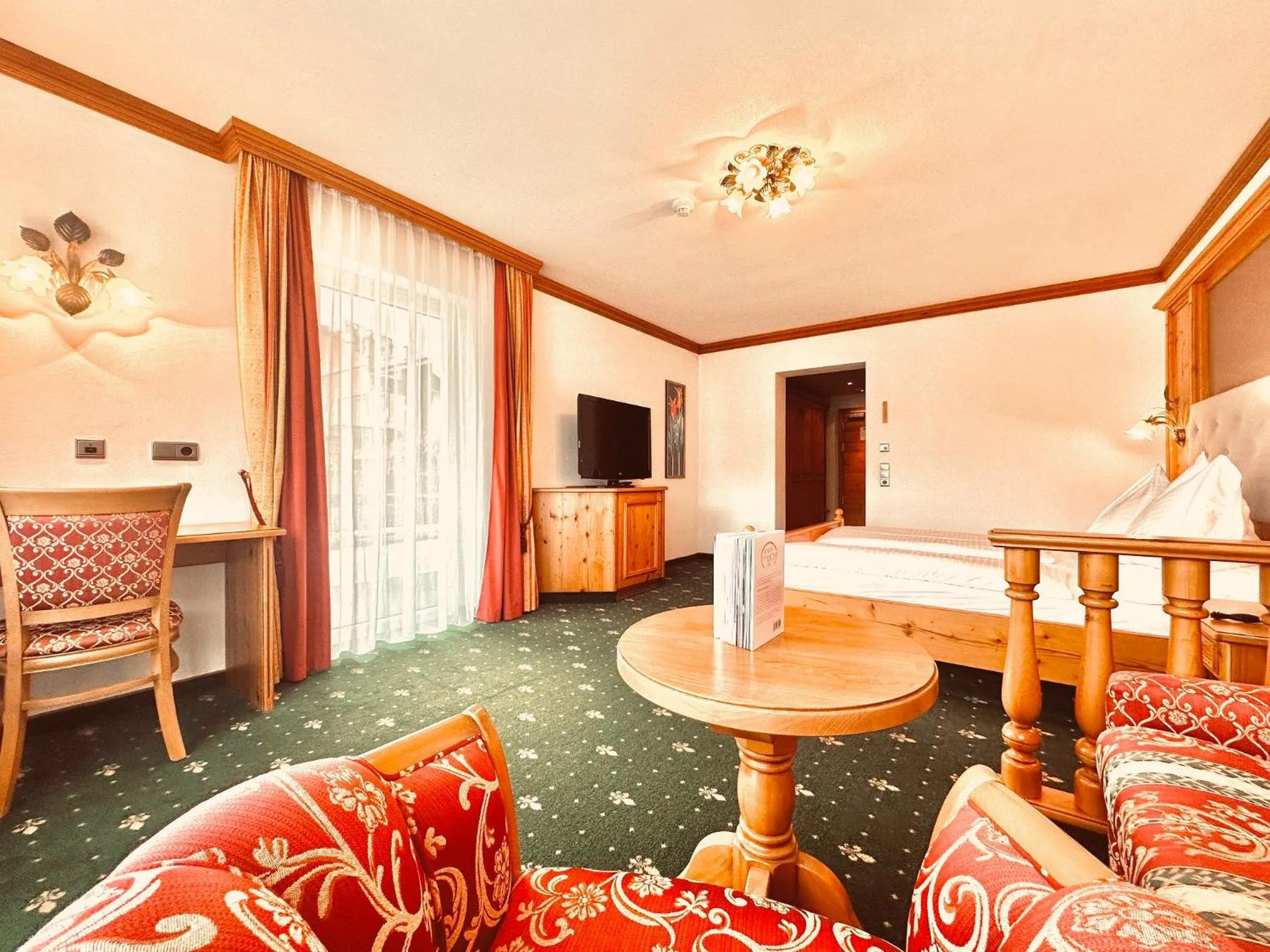 Bed in Hotel Das Urbisgut