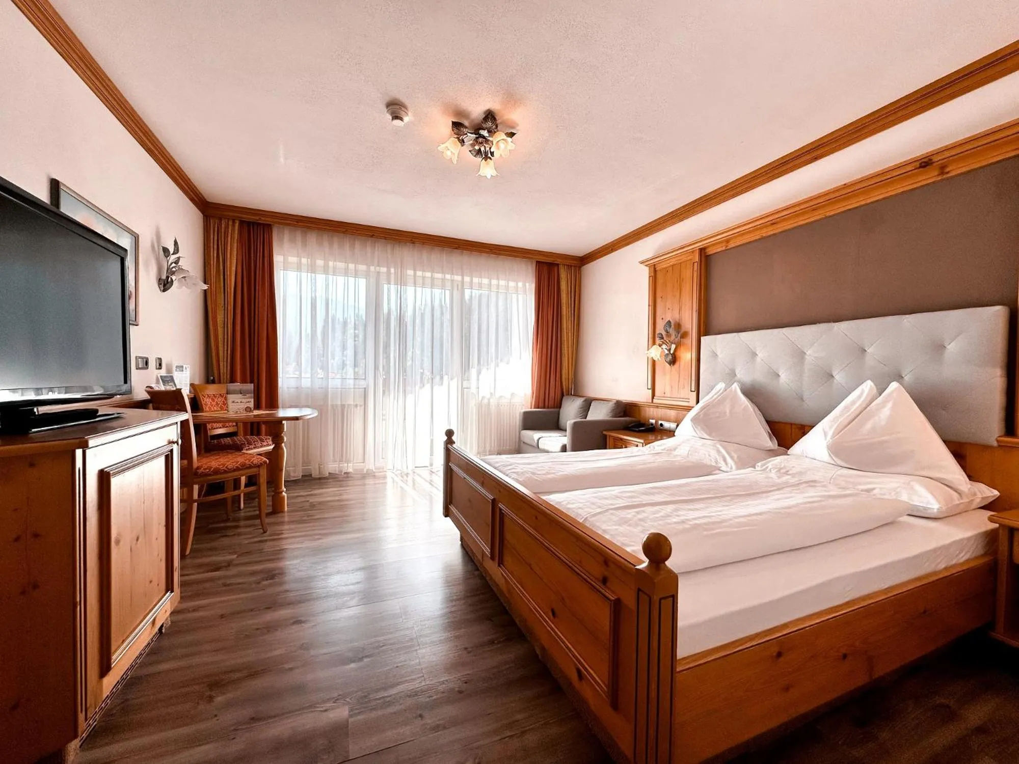 Bed in Hotel Das Urbisgut