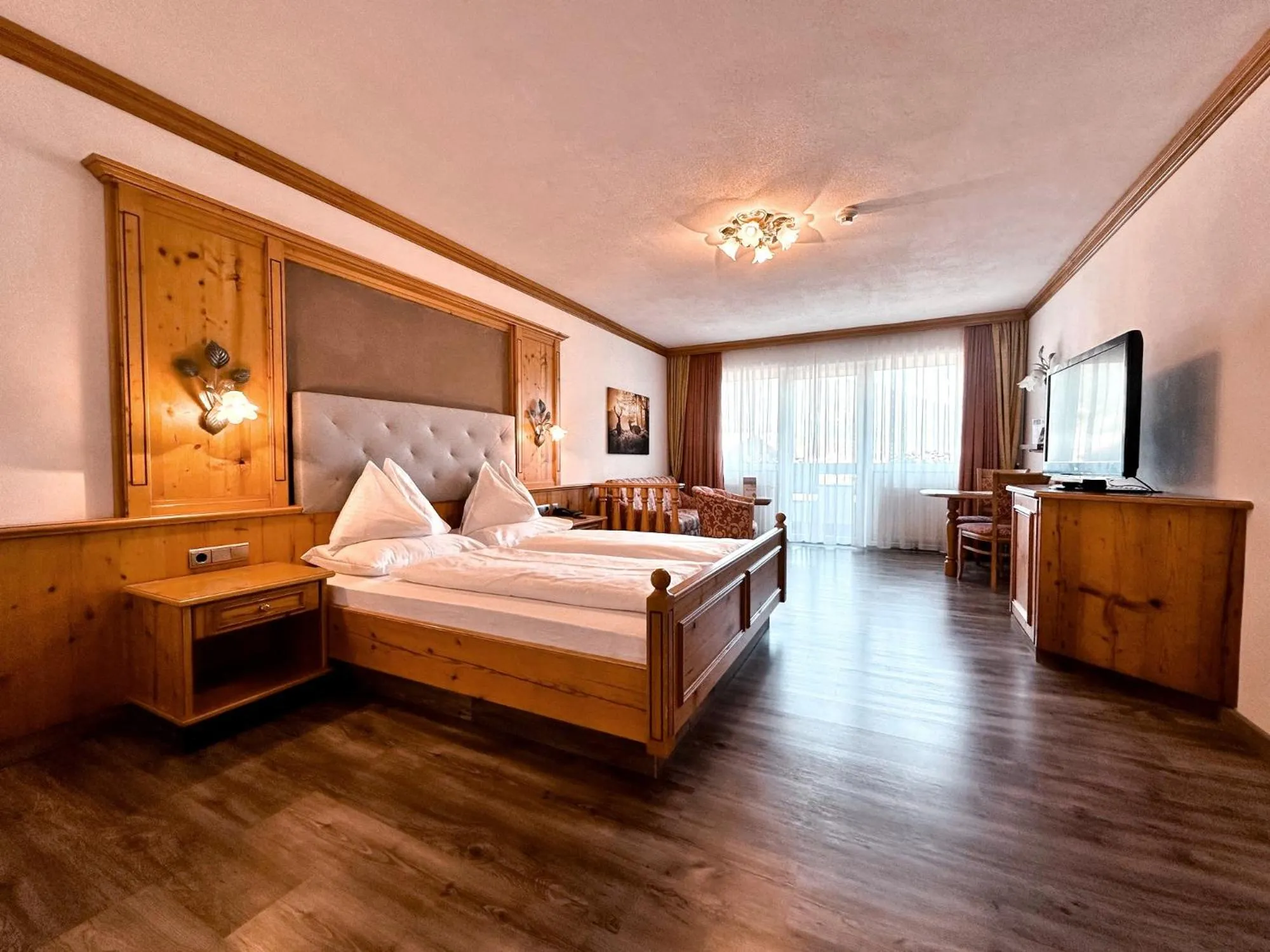 Bed in Hotel Das Urbisgut