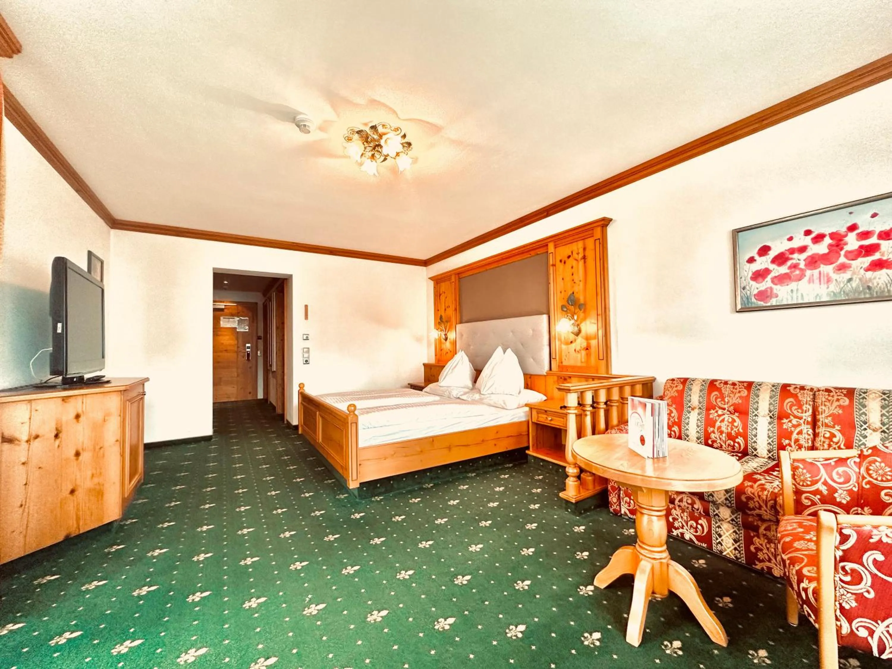 Bed in Hotel Das Urbisgut