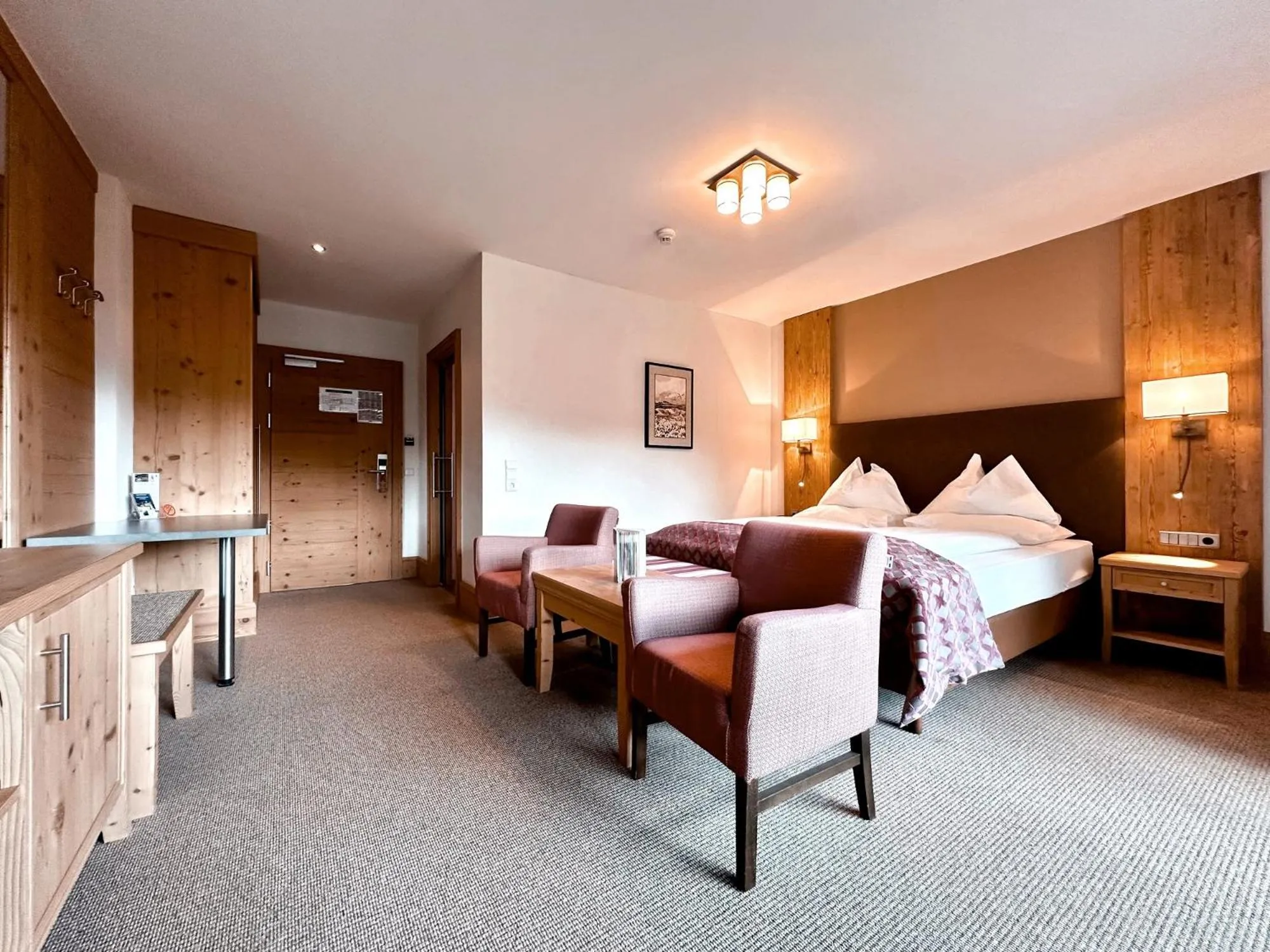 Bed in Hotel Das Urbisgut