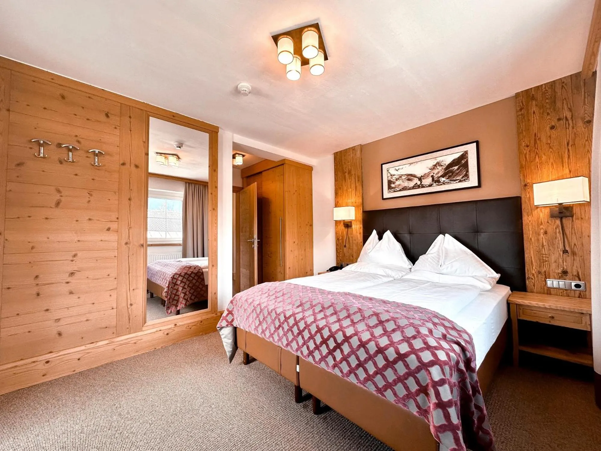 Bed in Hotel Das Urbisgut