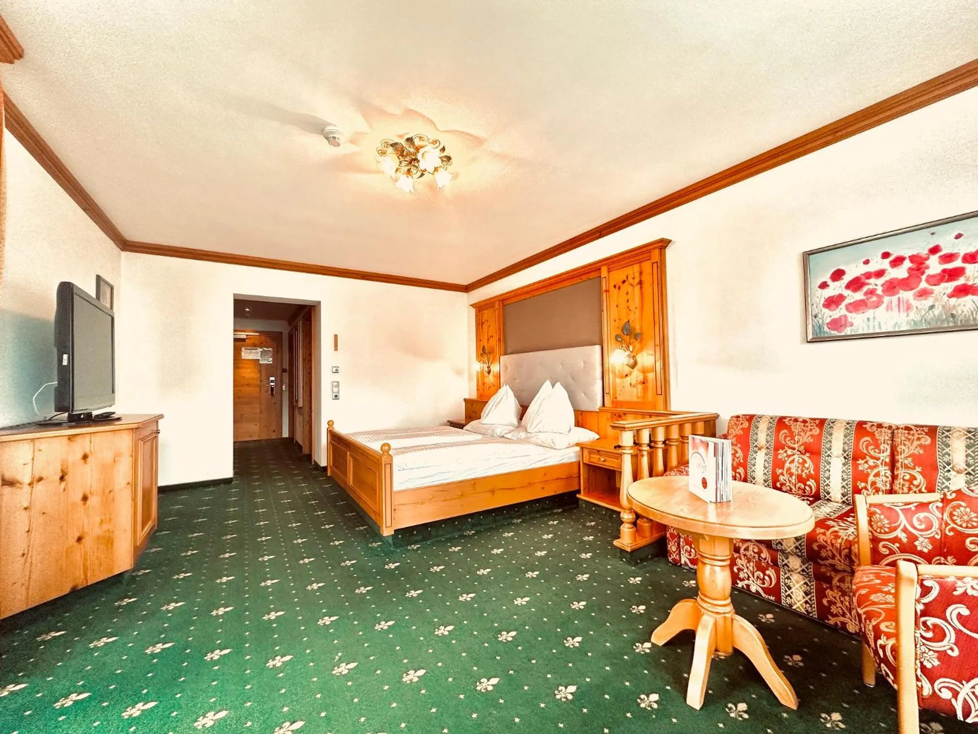 Bed in Hotel Das Urbisgut