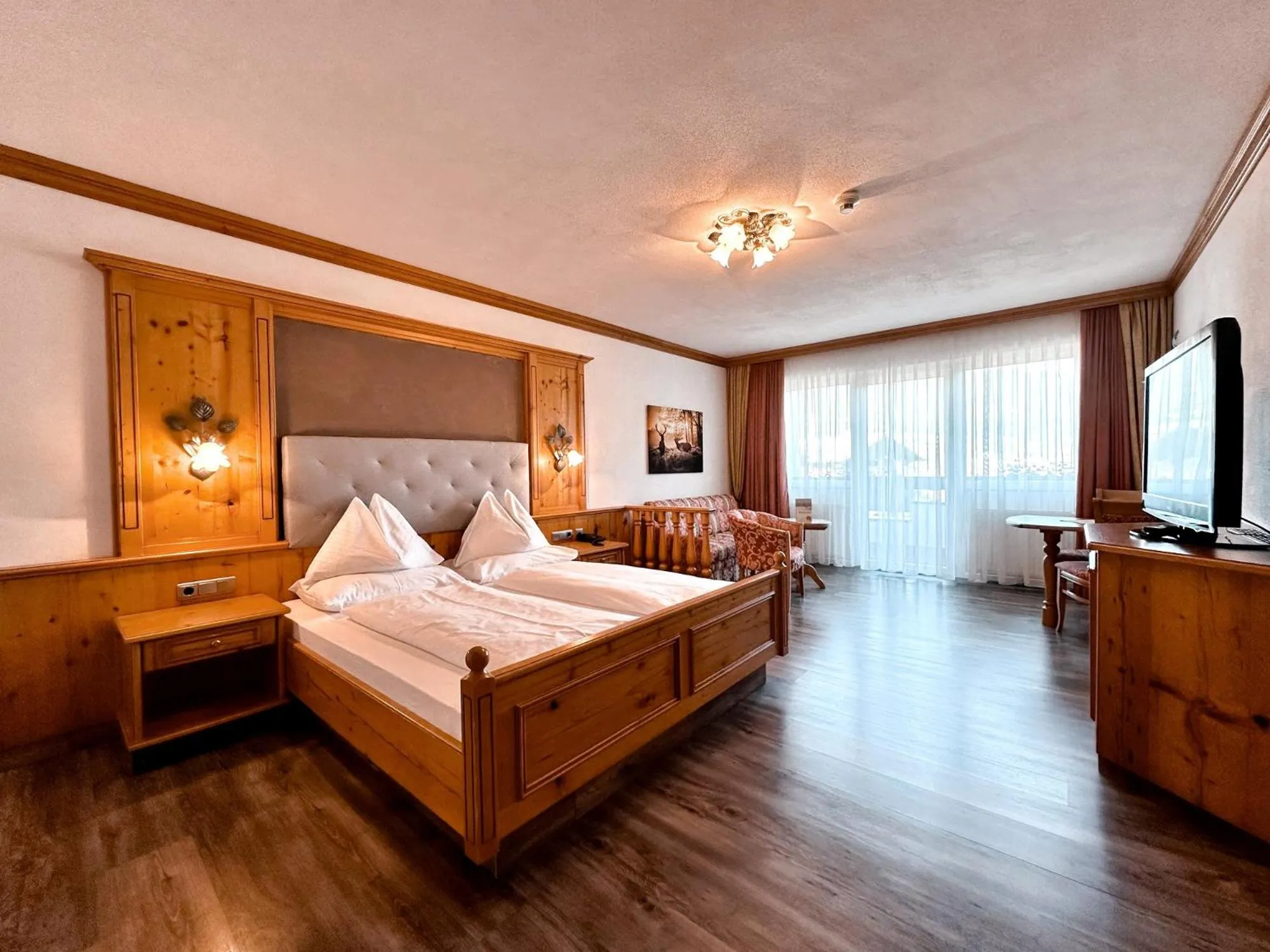 Bed in Hotel Das Urbisgut