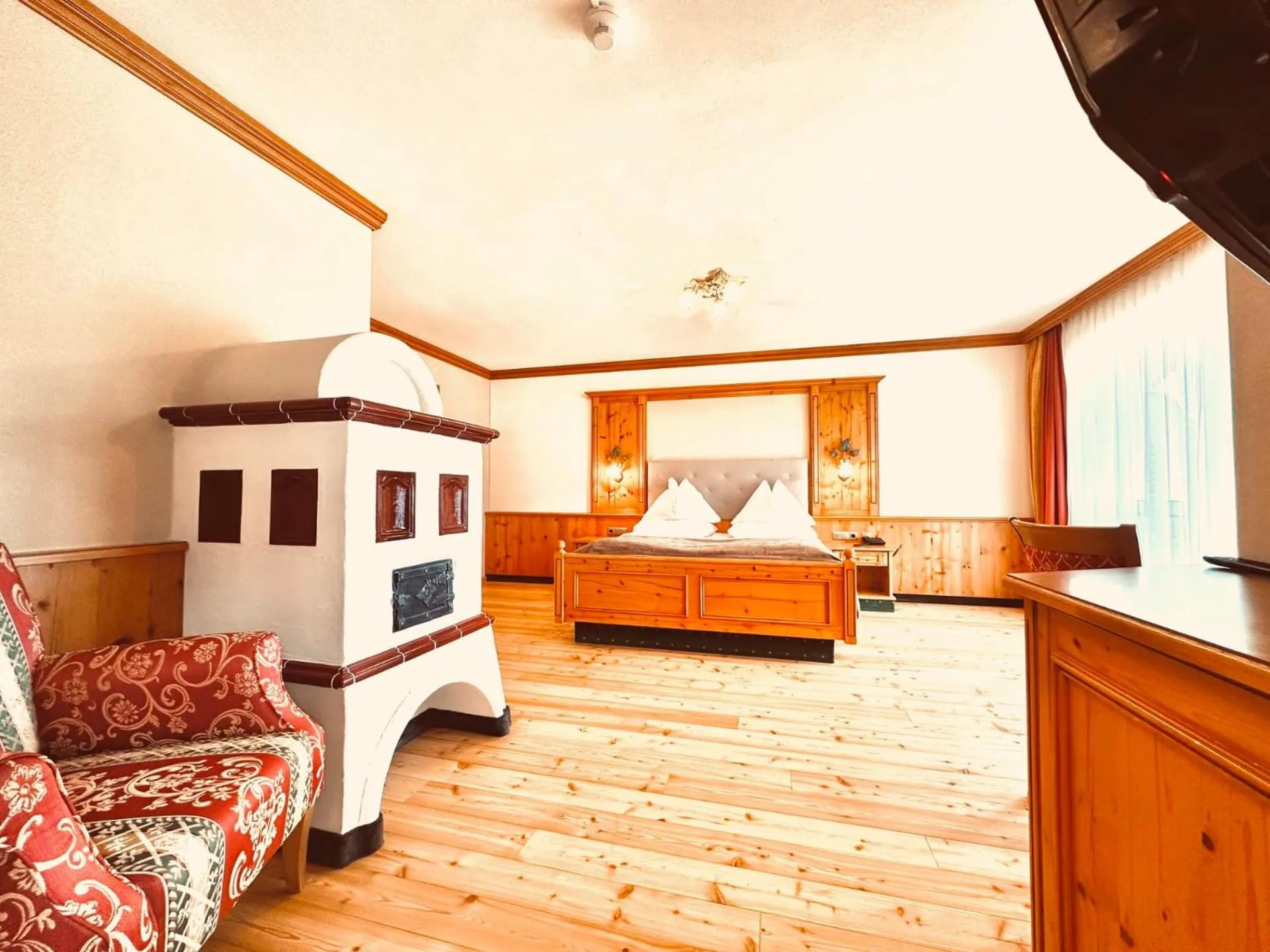 Bed in Hotel Das Urbisgut