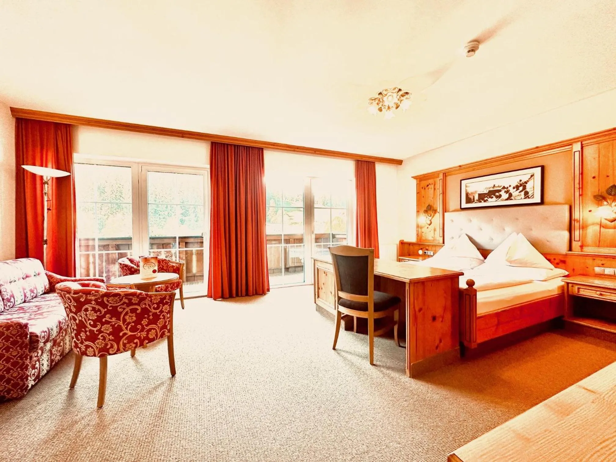 Bed in Hotel Das Urbisgut