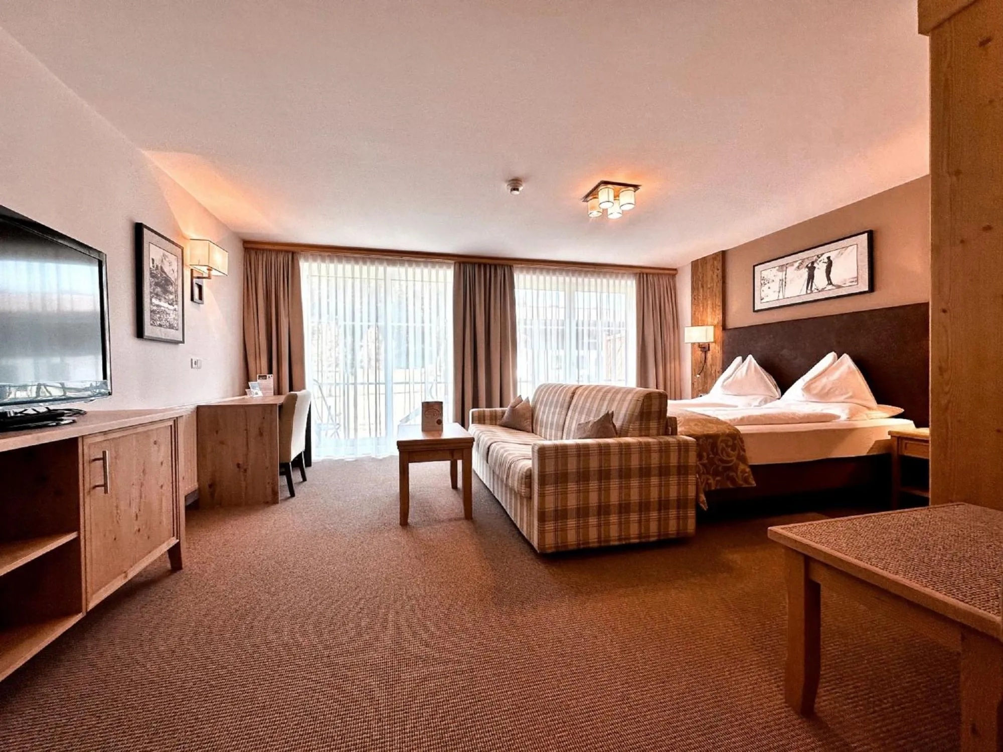 Bed in Hotel Das Urbisgut