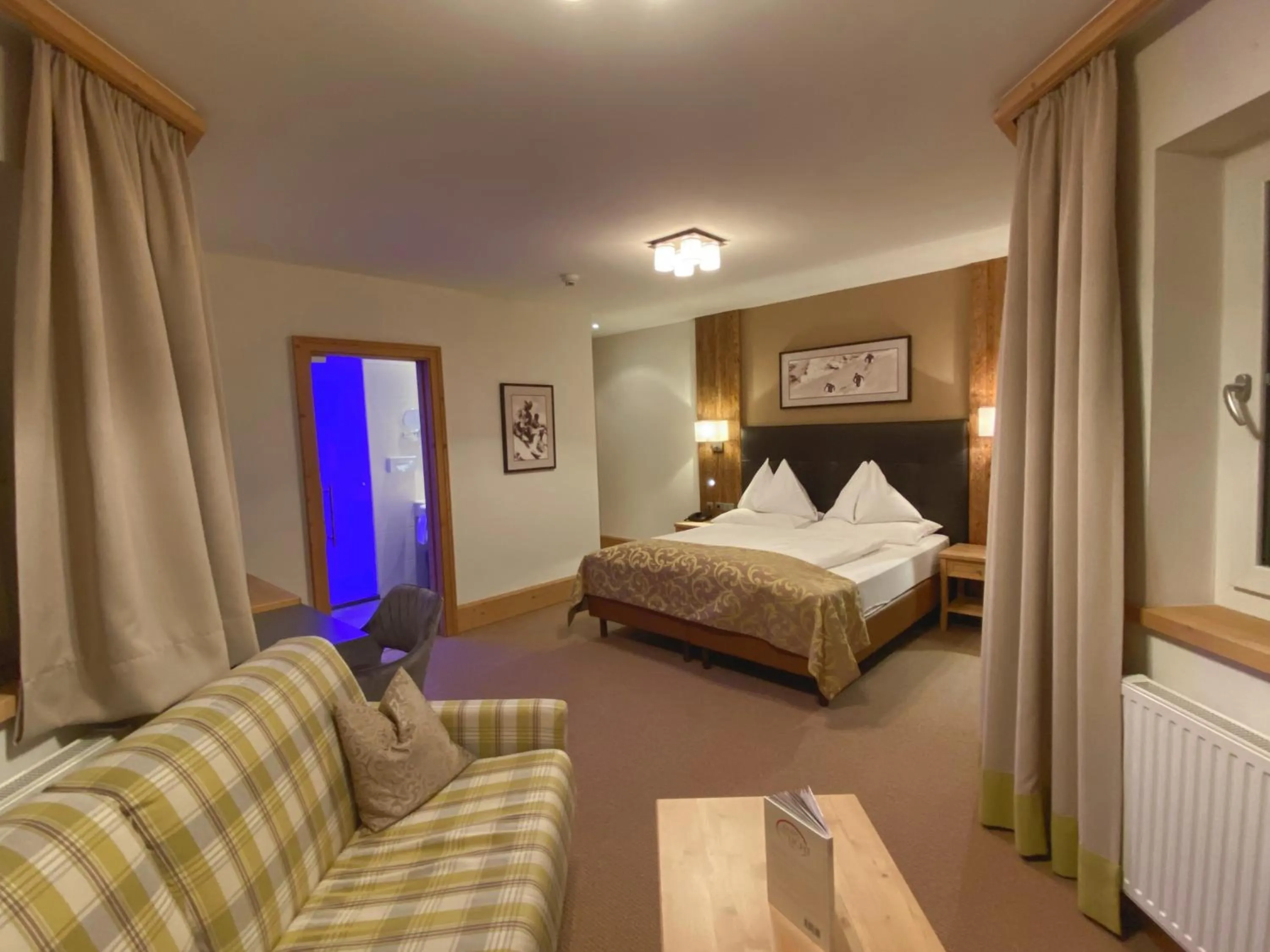 Bed in Hotel Das Urbisgut