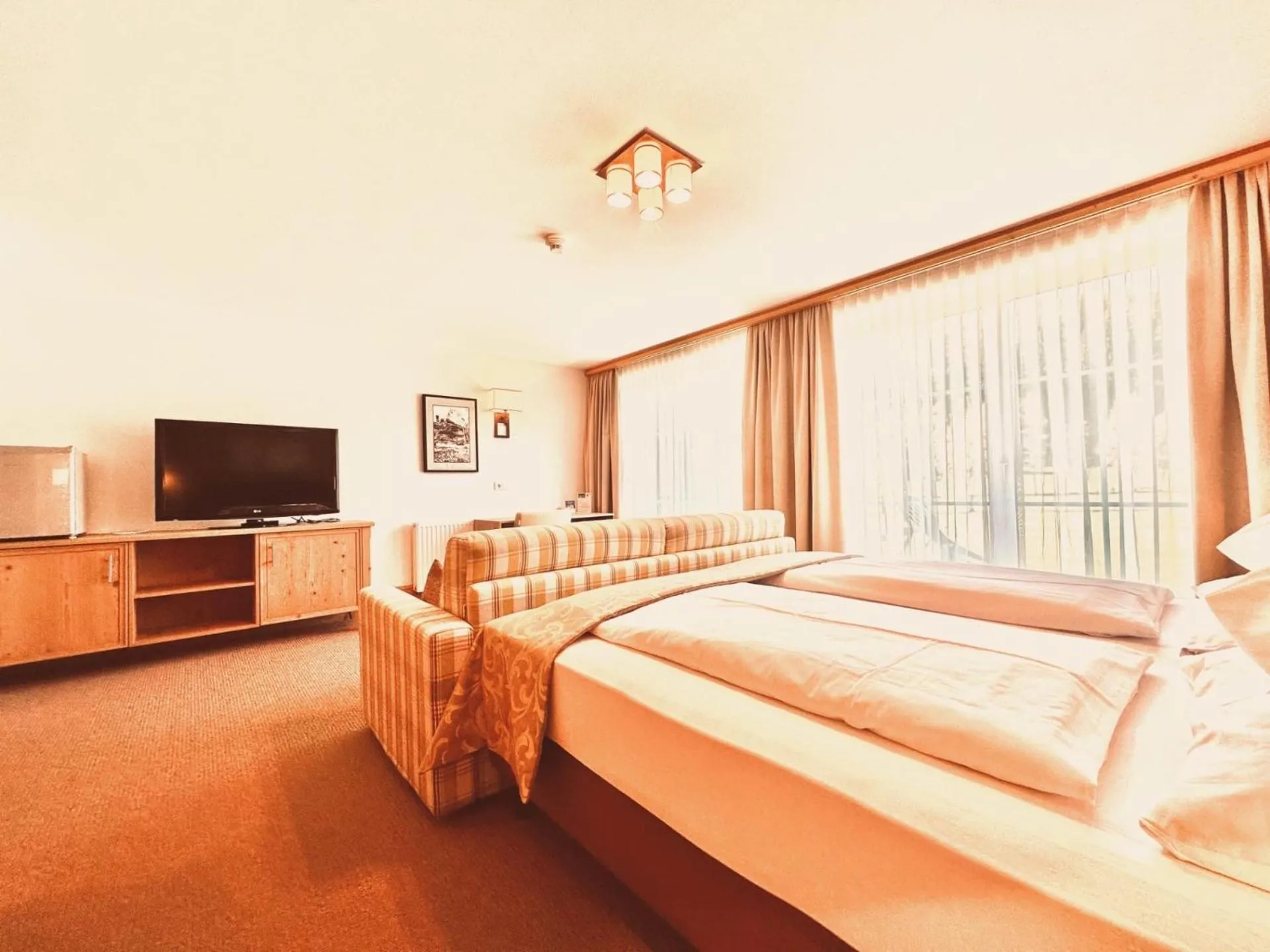 Bed in Hotel Das Urbisgut