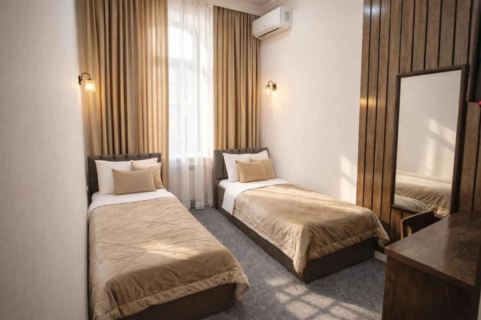 Bed in Moss Art Boutique Hotel