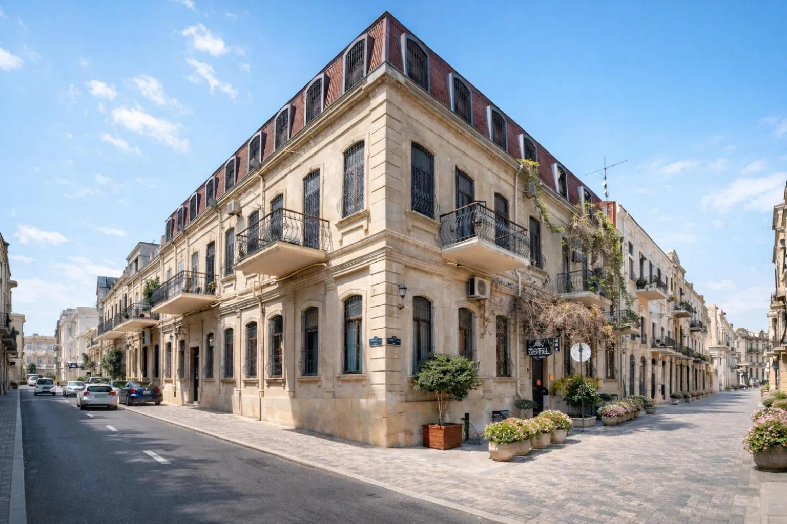 Facade/entrance in Moss Art Boutique Hotel
