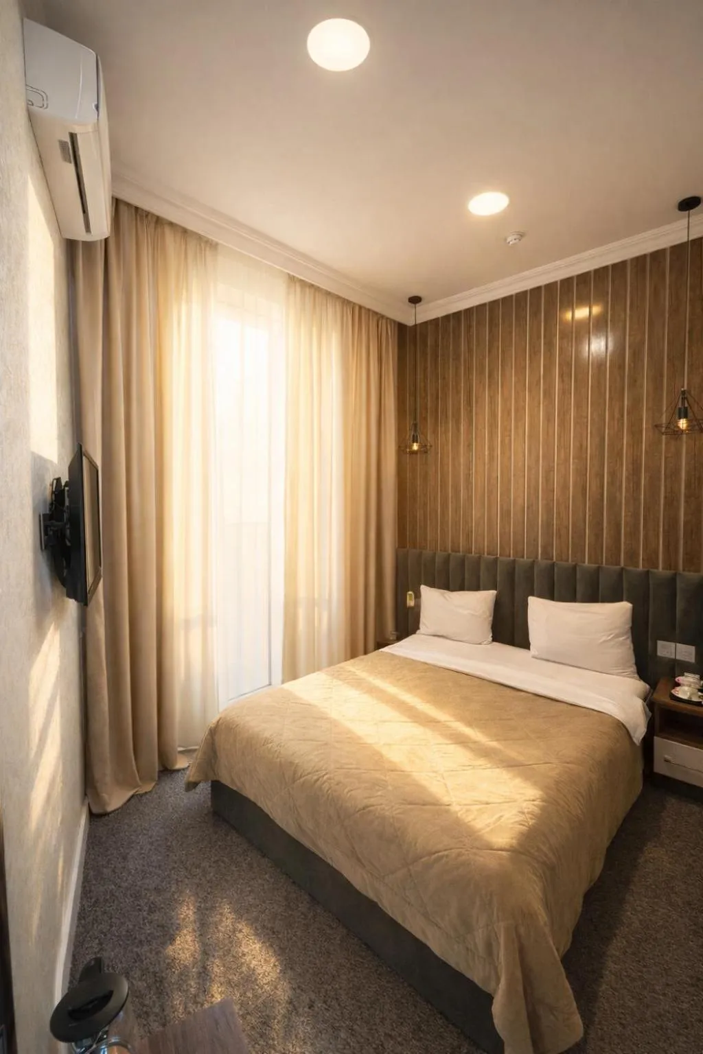 Bed in Moss Art Boutique Hotel