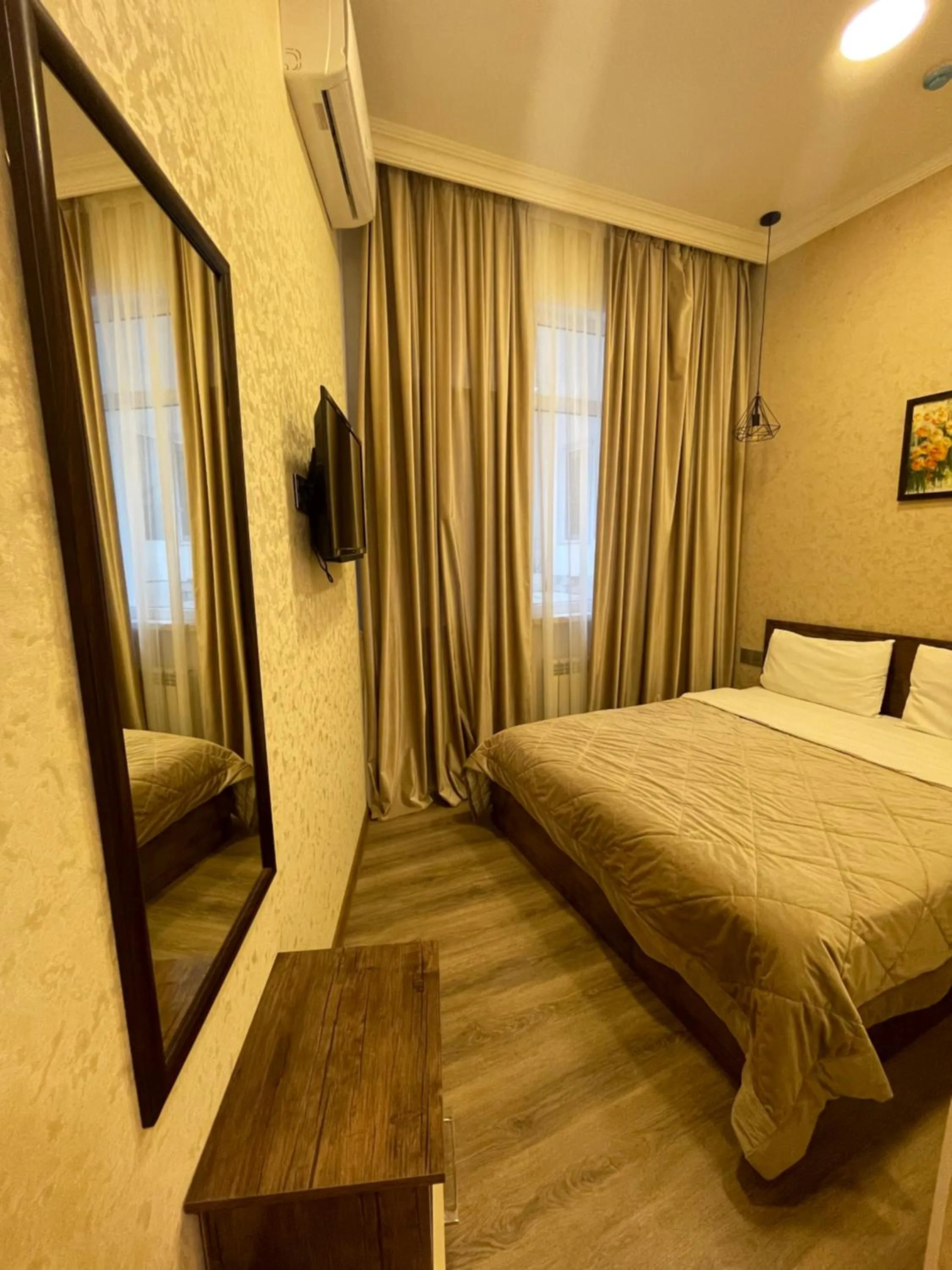 Bed in Moss Art Boutique Hotel