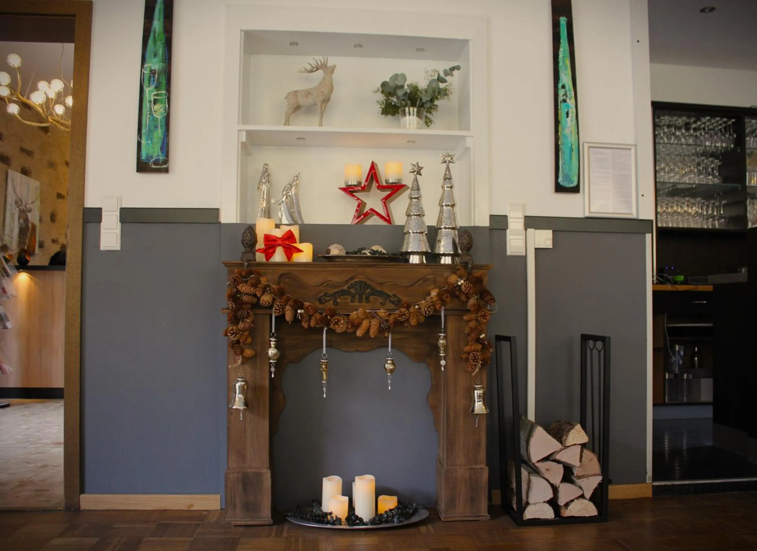 Winter in Altes Pfarrhaus