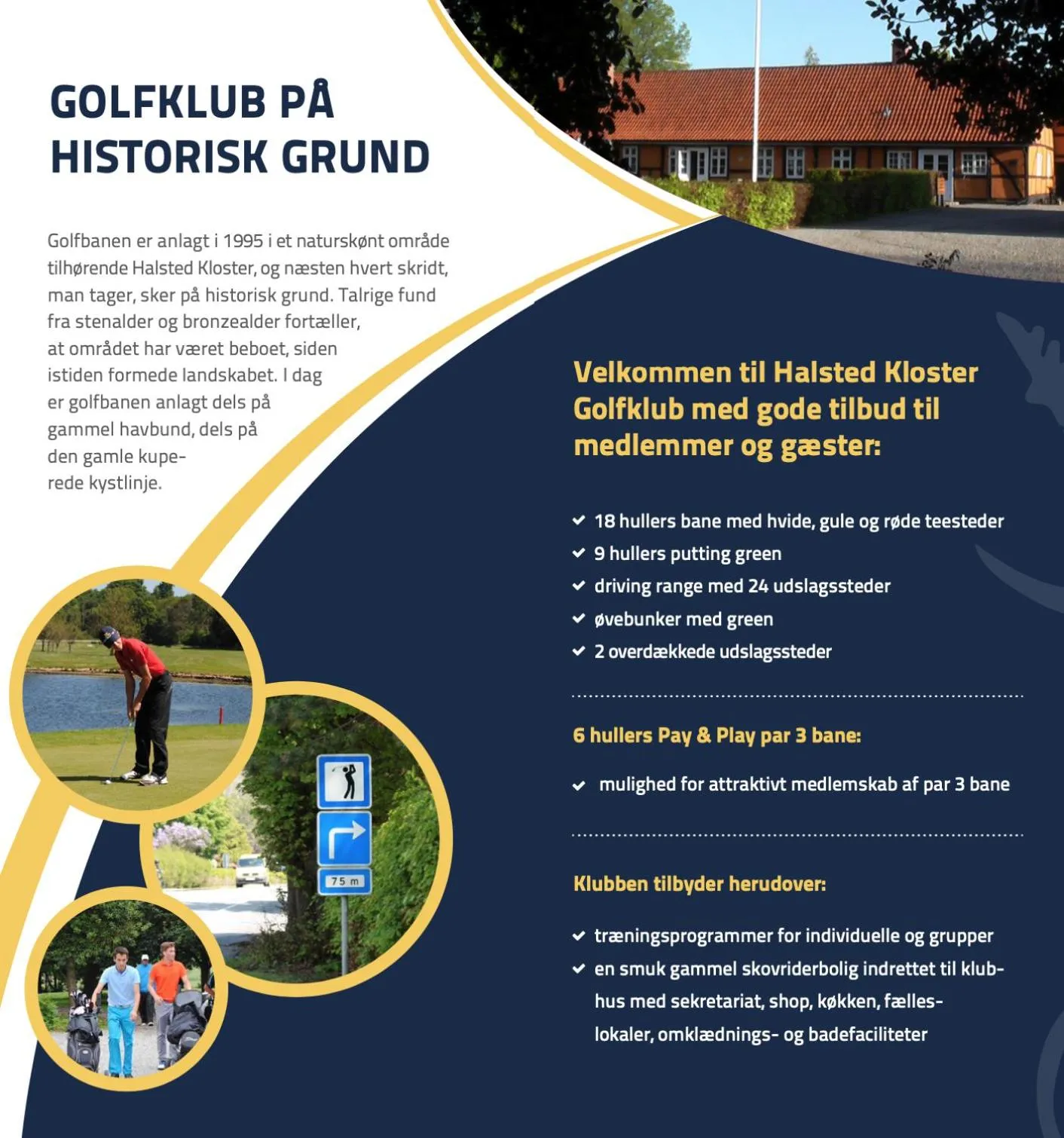 Golfcourse in Hotel Stokkegaarden's BnB & Apartments