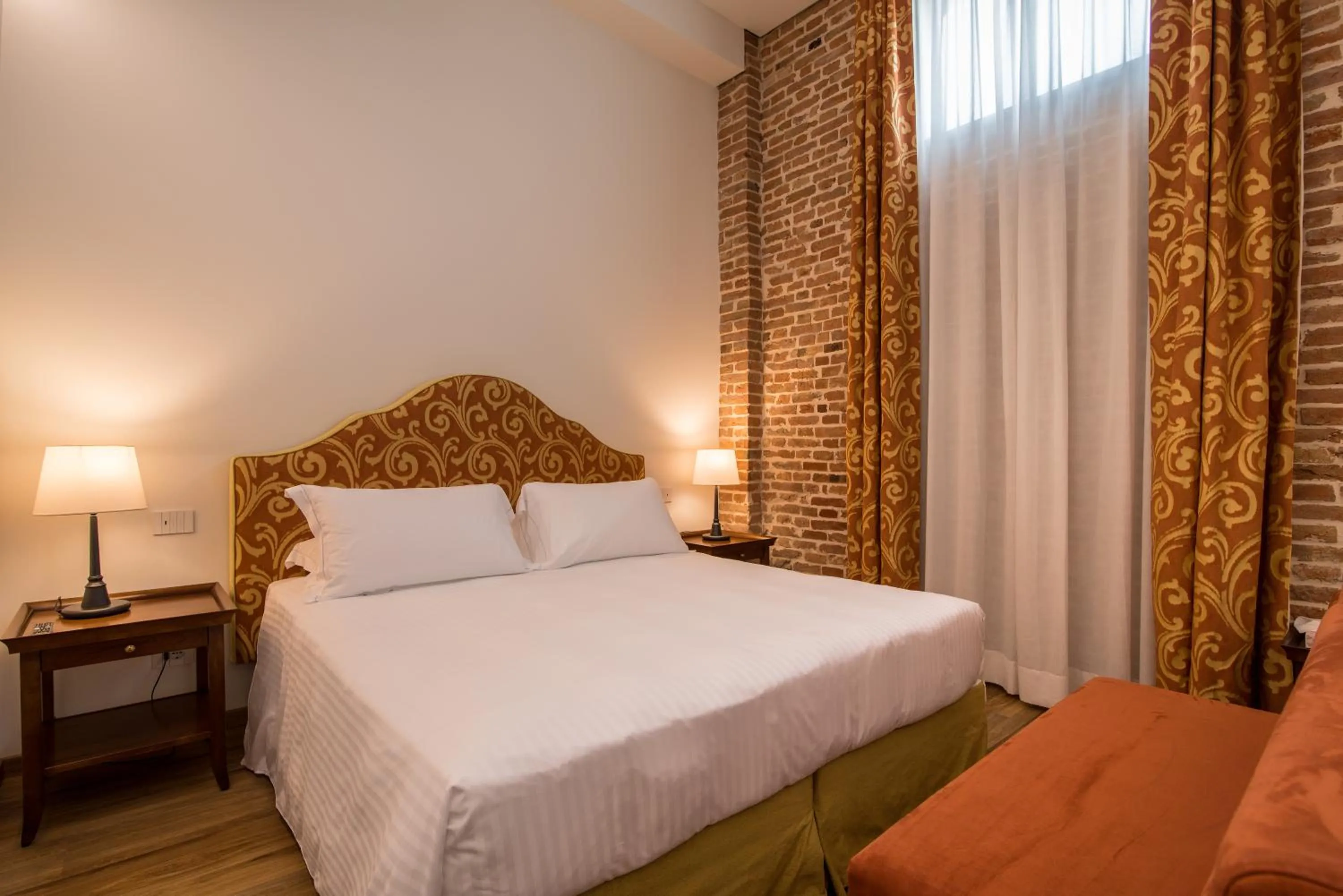 Bed in Hotel Ristorante Magia del Brenta