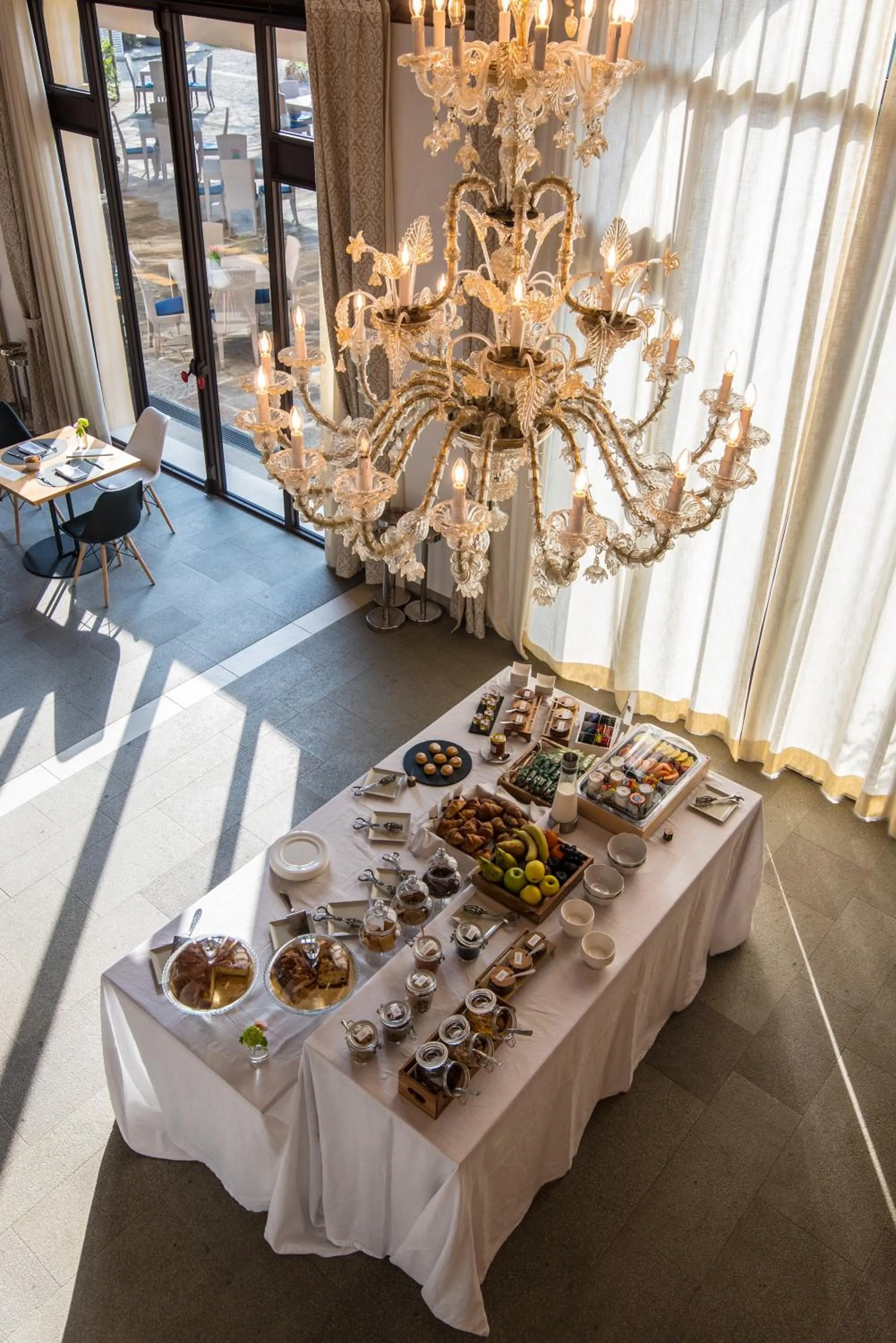 Buffet breakfast in Hotel Ristorante Magia del Brenta