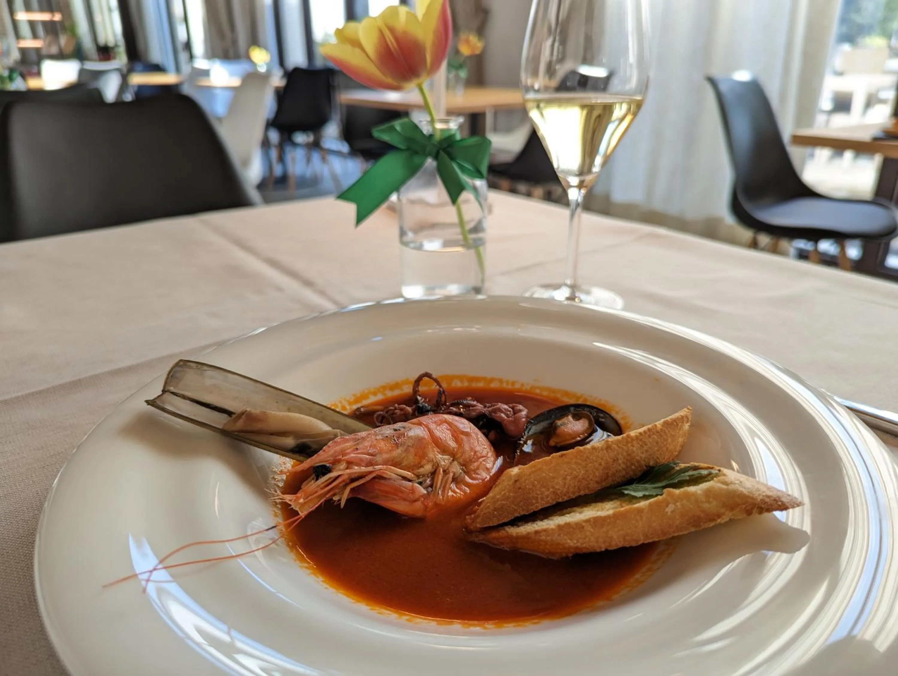 Food close-up in Hotel Ristorante Magia del Brenta