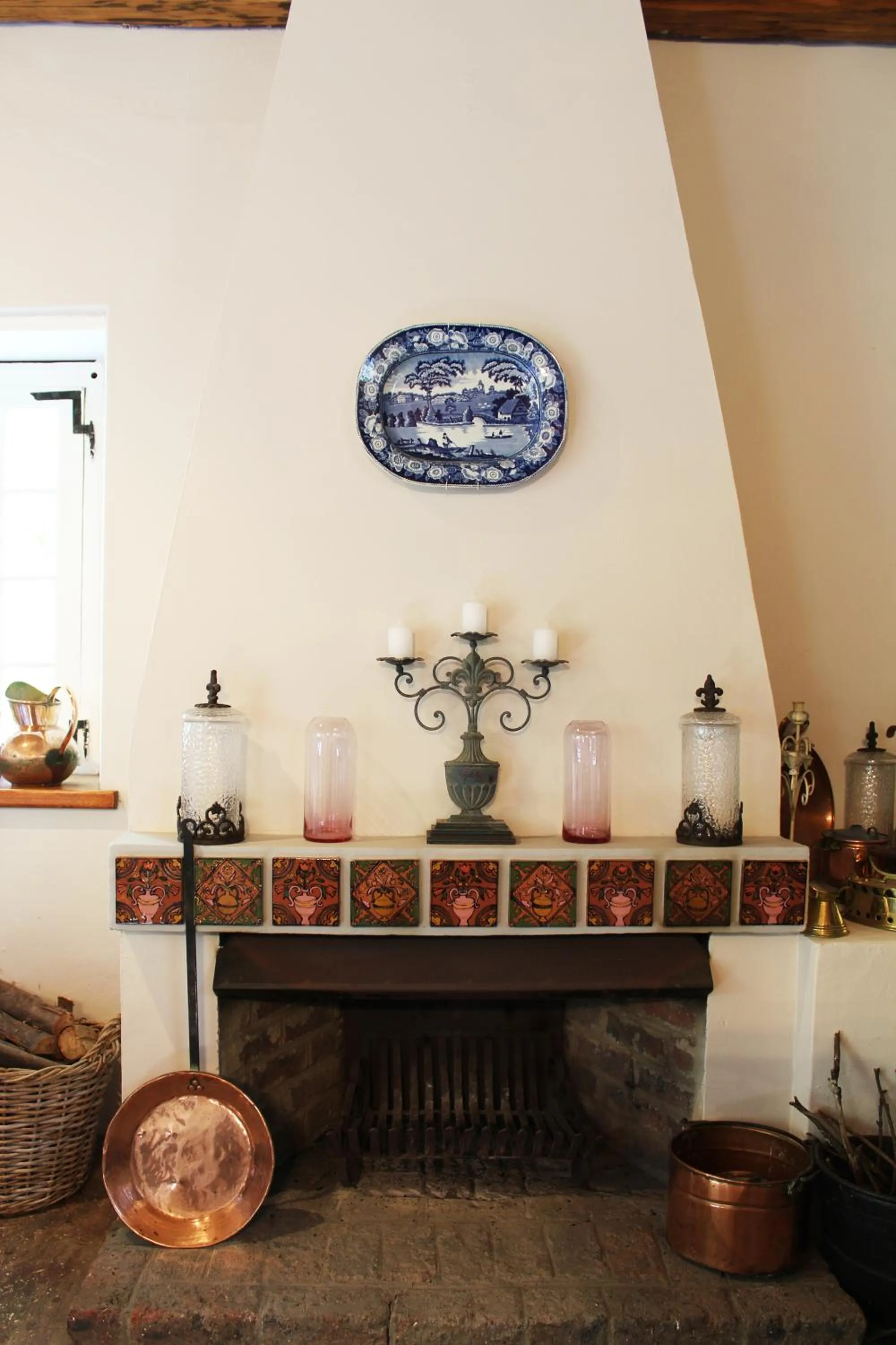 Decorative detail in Moolmanshof 1798, Traditional Cape Dutch H-Shaped Farmhouse